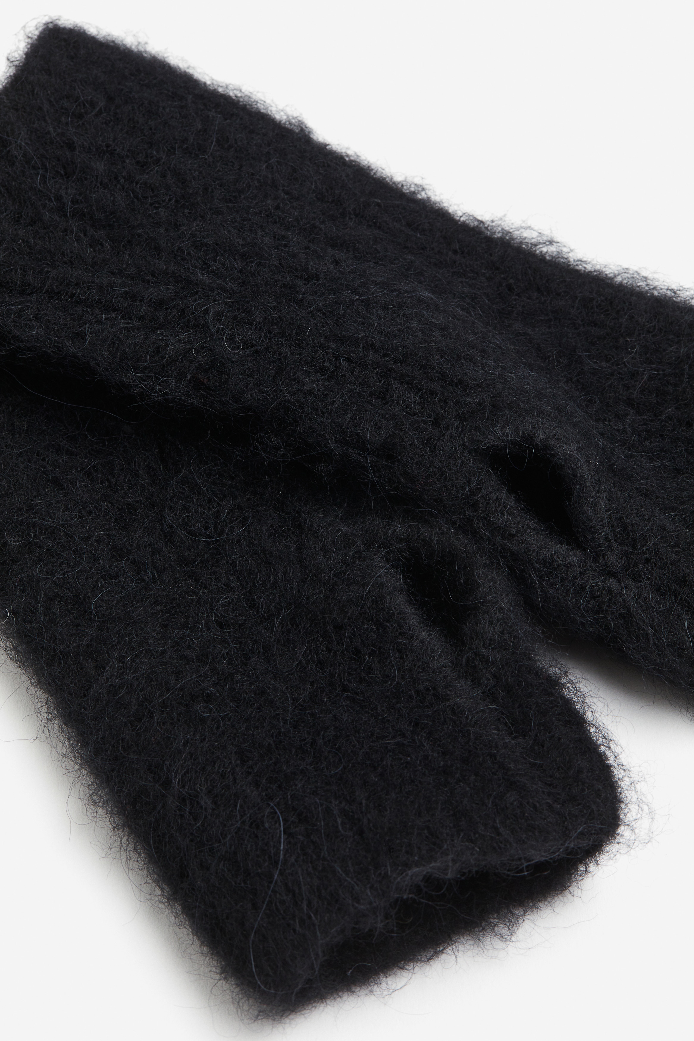 A/W2004Dior Homme Wool Arm Warmers ブラック SW