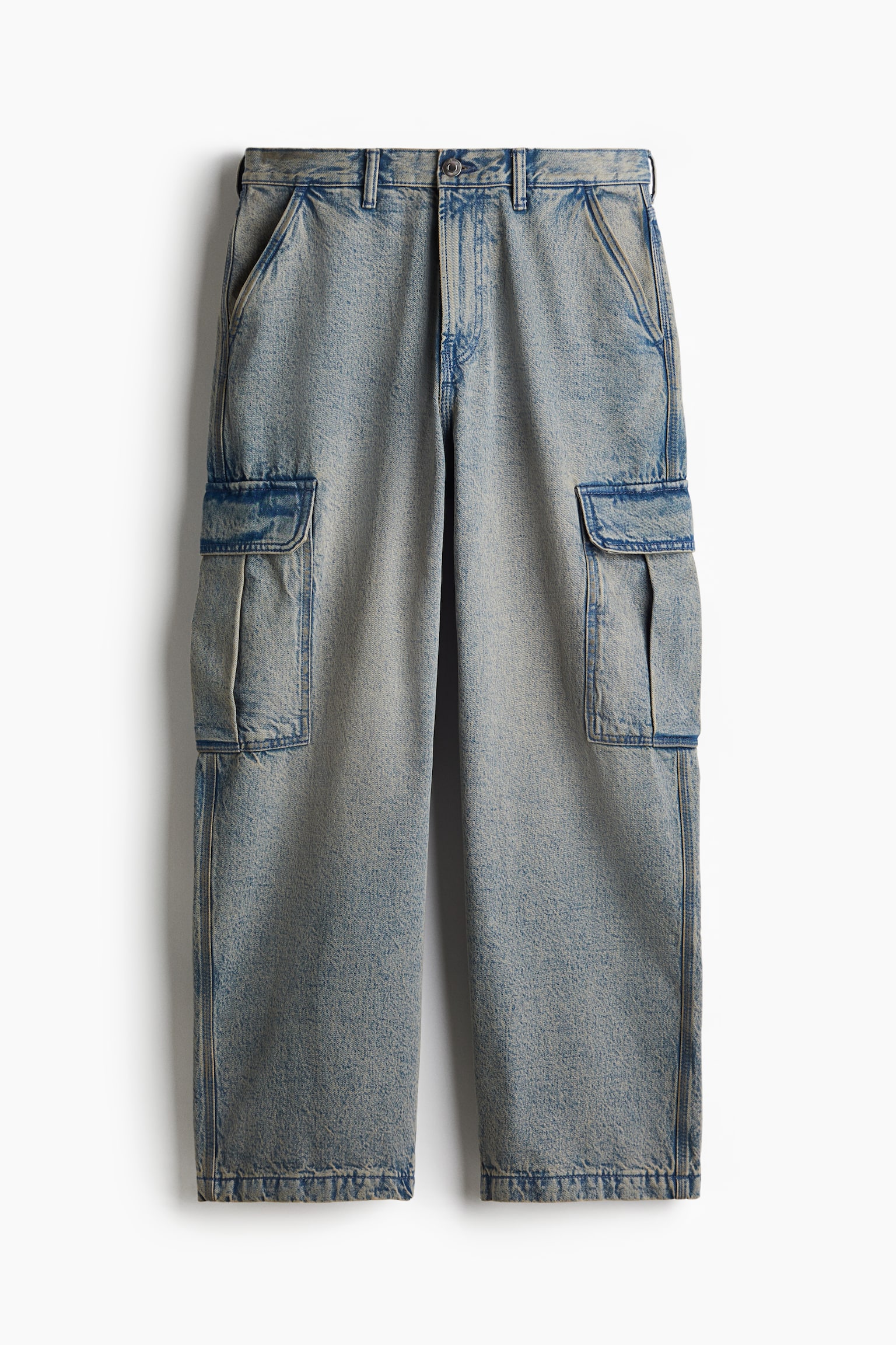 Baggy Cargo Jeans - Denim blue/Denim grey/Denim brown/Denim blue/Black/Beige/Dark blue - 2