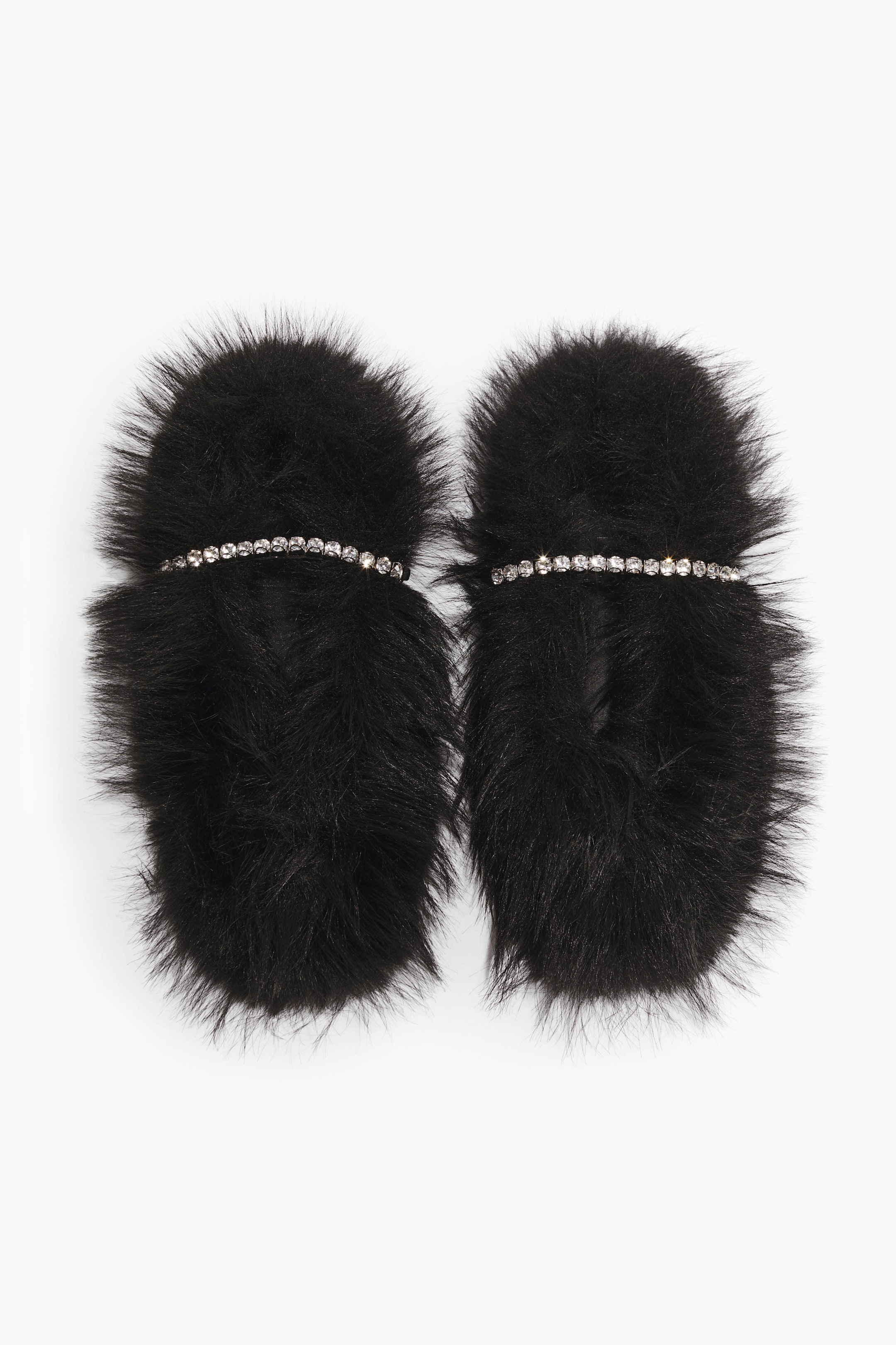 Visualizza immagine più grande: Embellished slippers - Nero - DONNA | H&M IT 3