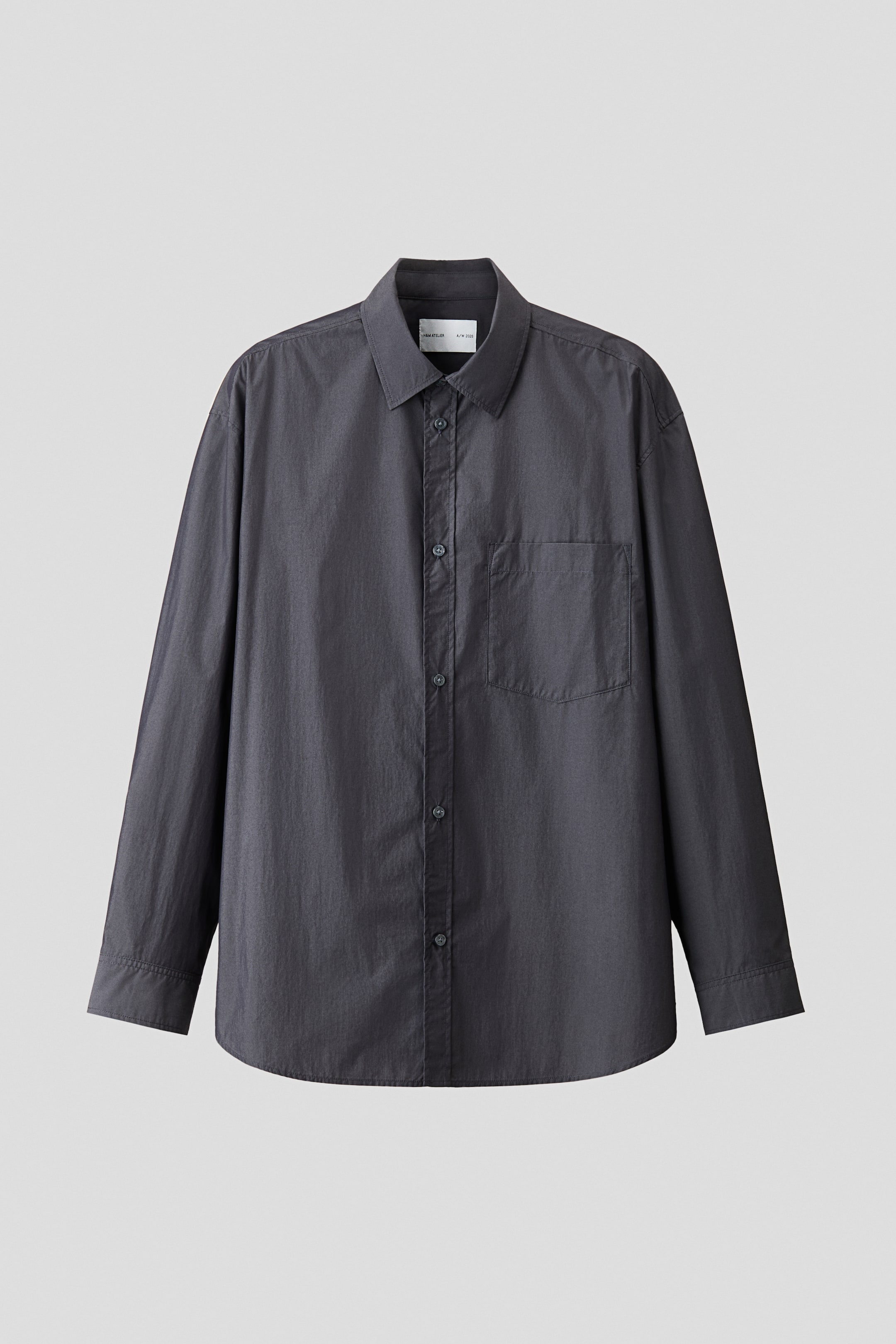 Relaxed-Fit Poplin Shirt