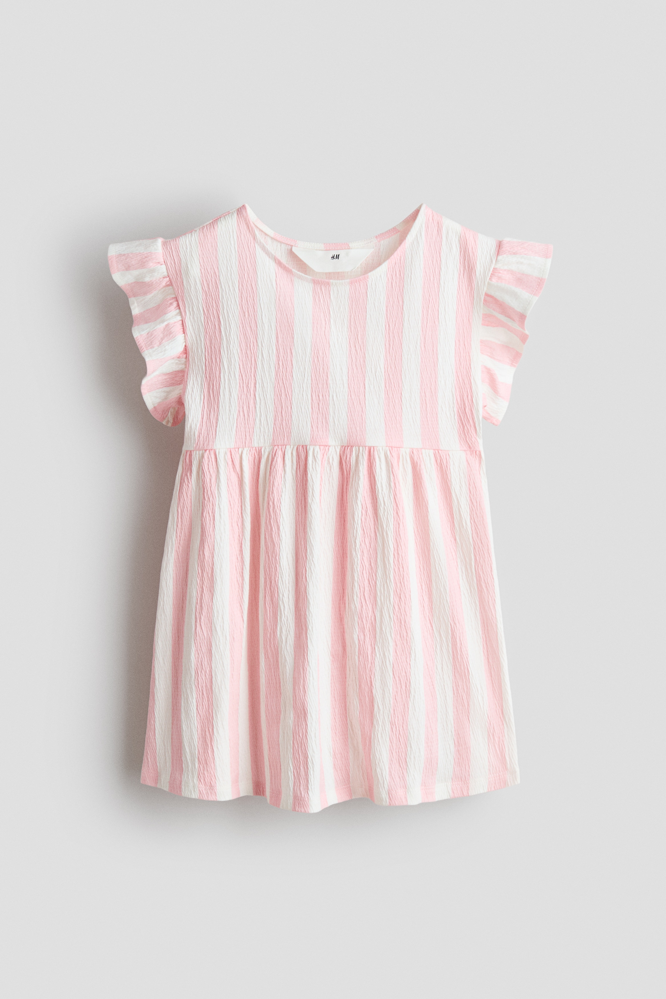 Baumwollkleid mit VolantärmelnModell