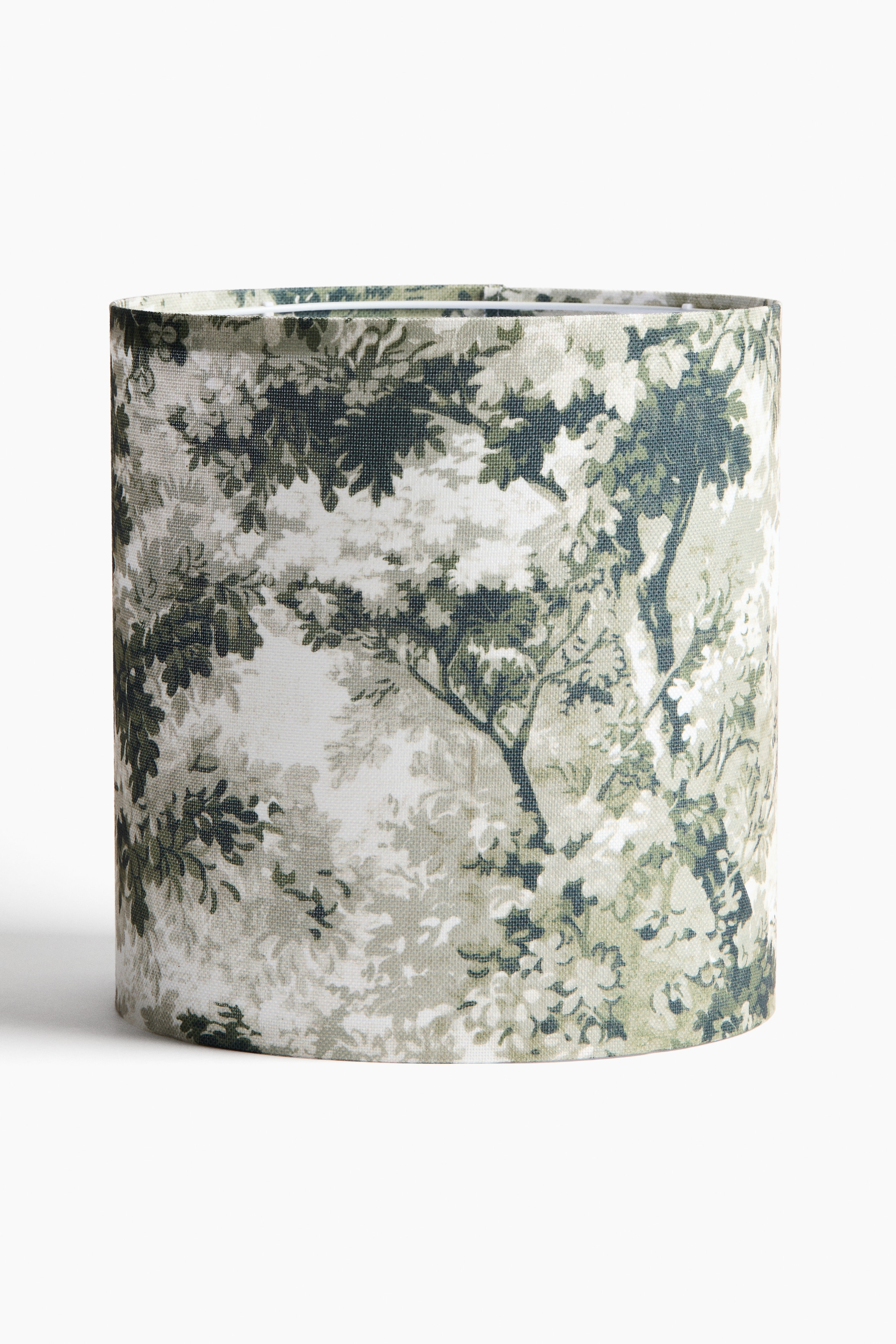 Κυλινδρικό καπέλο φωτιστικού με μοτίβο - Σκούρο πράσινο/μοτίβο/Μαύρο/μοτίβο ζέβρας