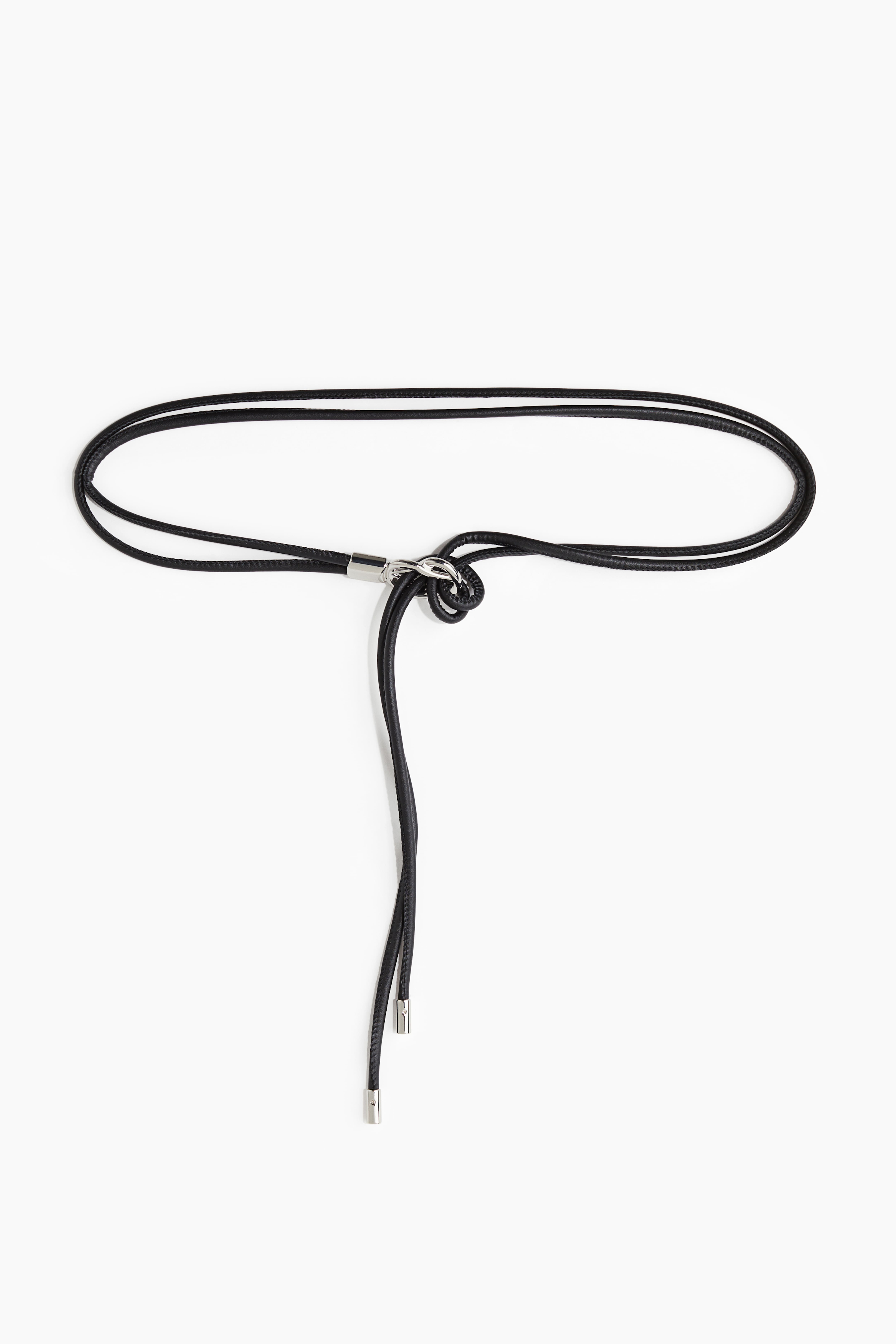 Ceinture avec detail noue Noir FEMME H M FR