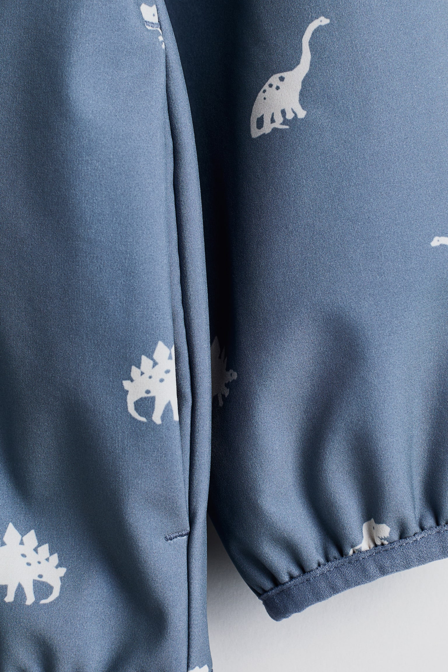 Water-resistant softshell jacket - Dusty blue/Dinosaurs/Light pink/Strawberries/Pink/Floral/Greige/Dinosaurs - 2