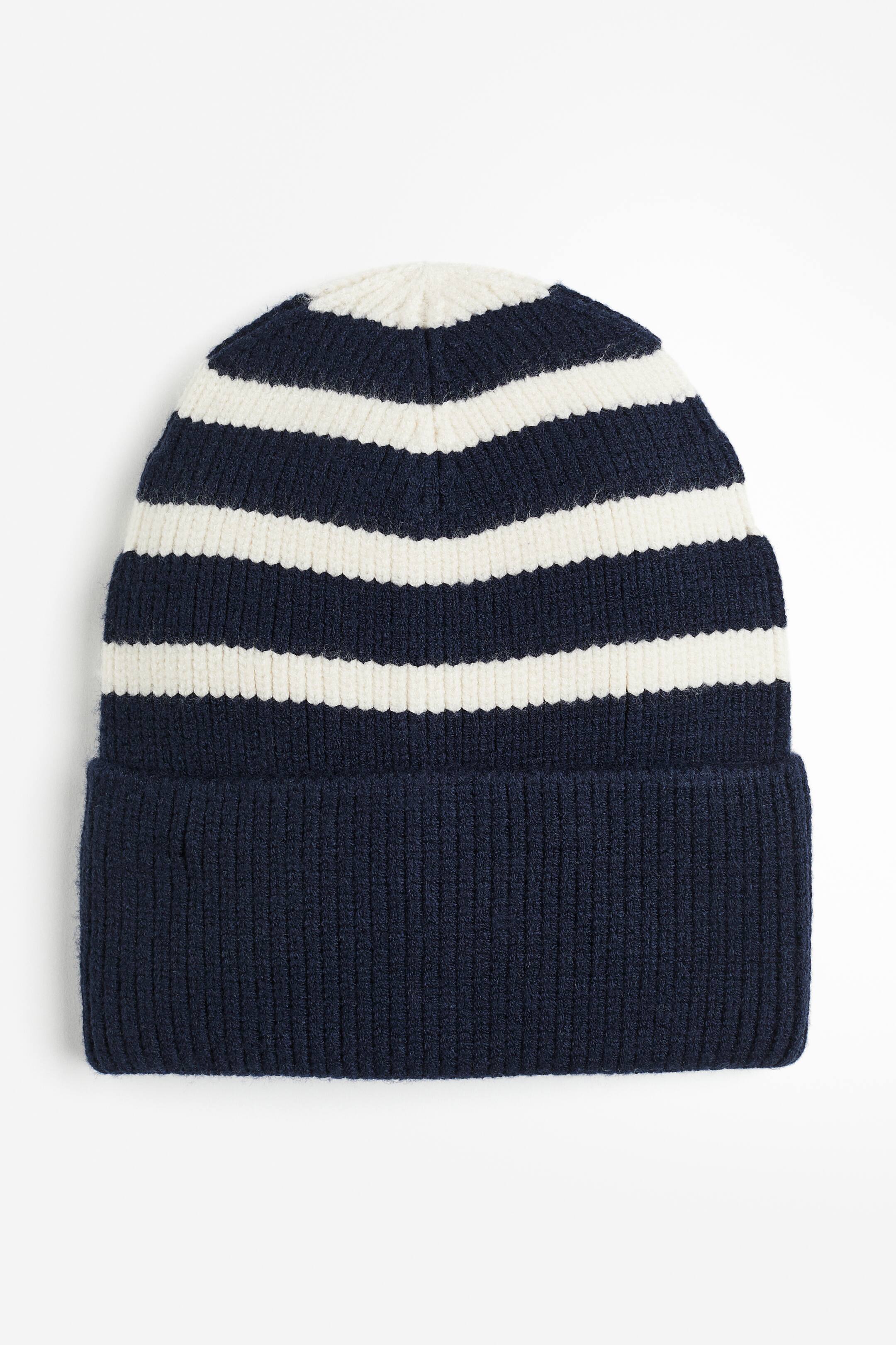 rib-knit-hat-navy-blue-striped-kids-h-m-gb