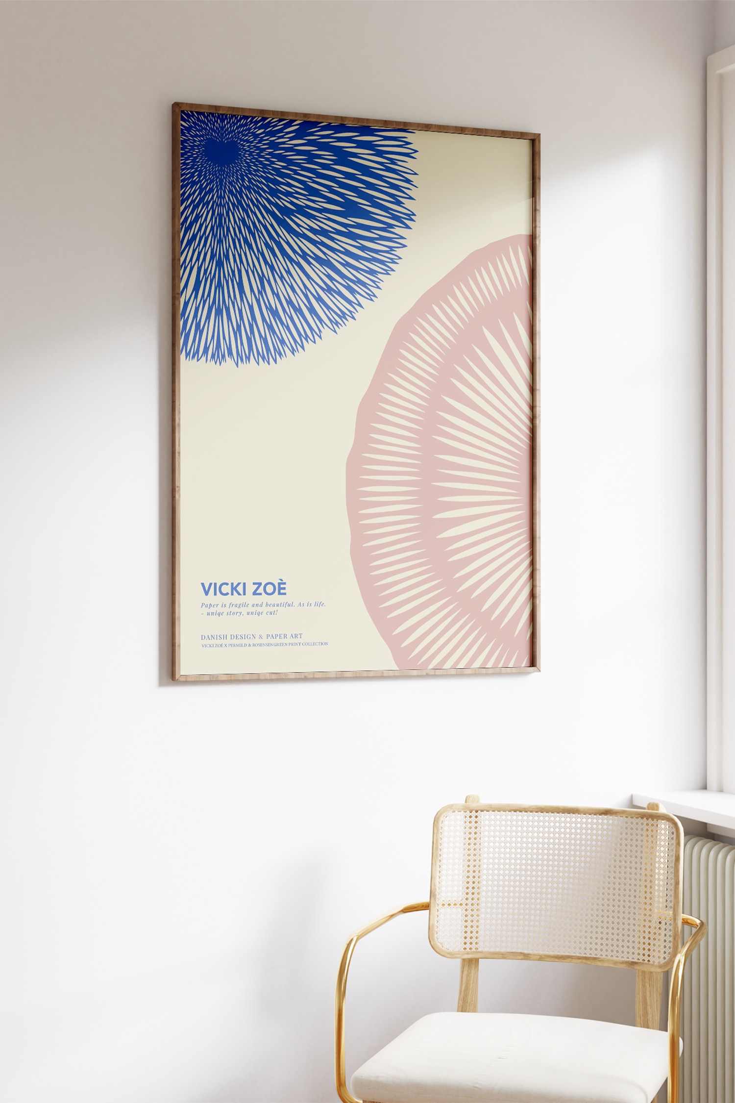 Vicki Zoé - The Uniqueness Of You - Rose Blue - Roze / Blauw