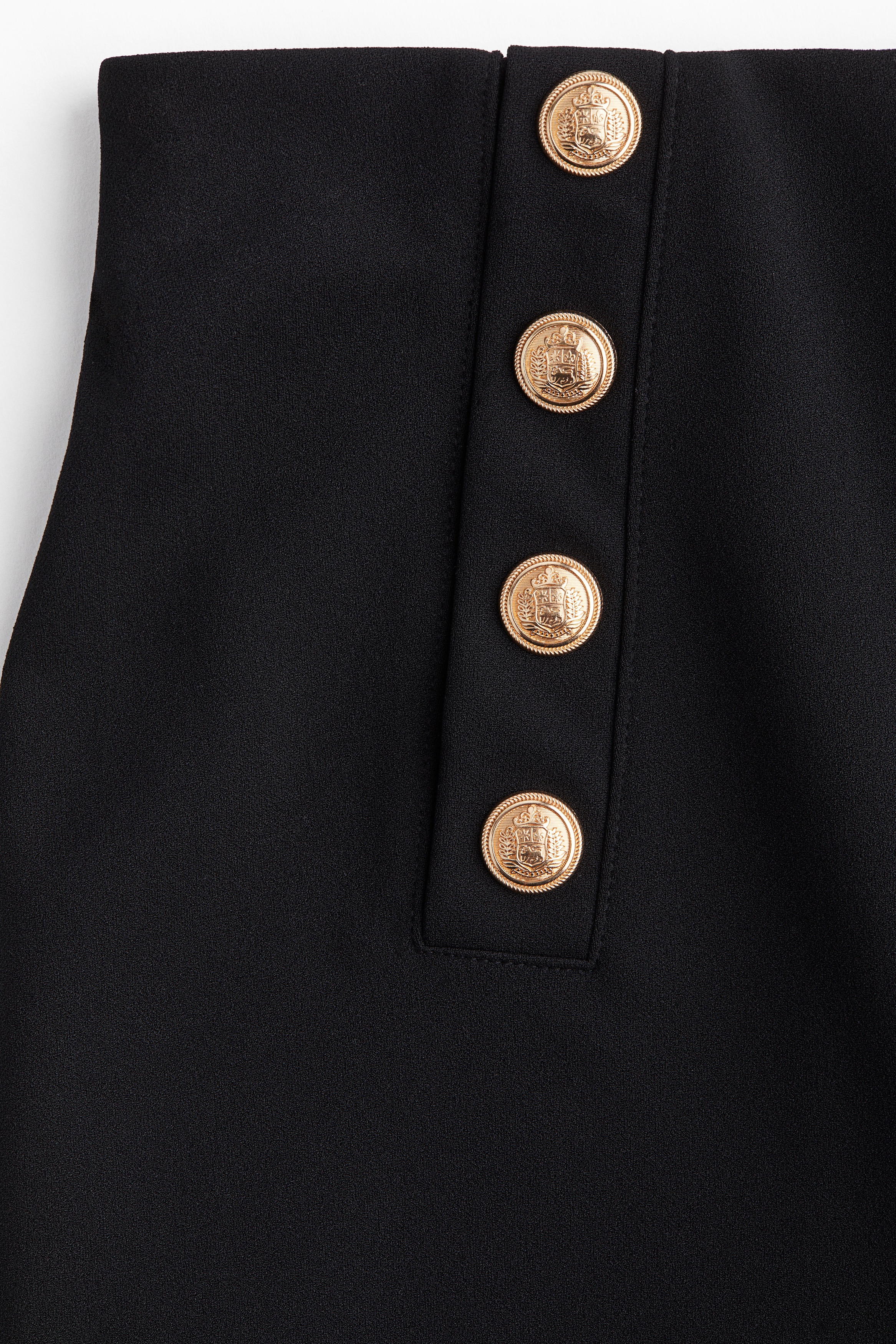 Button-front trousers