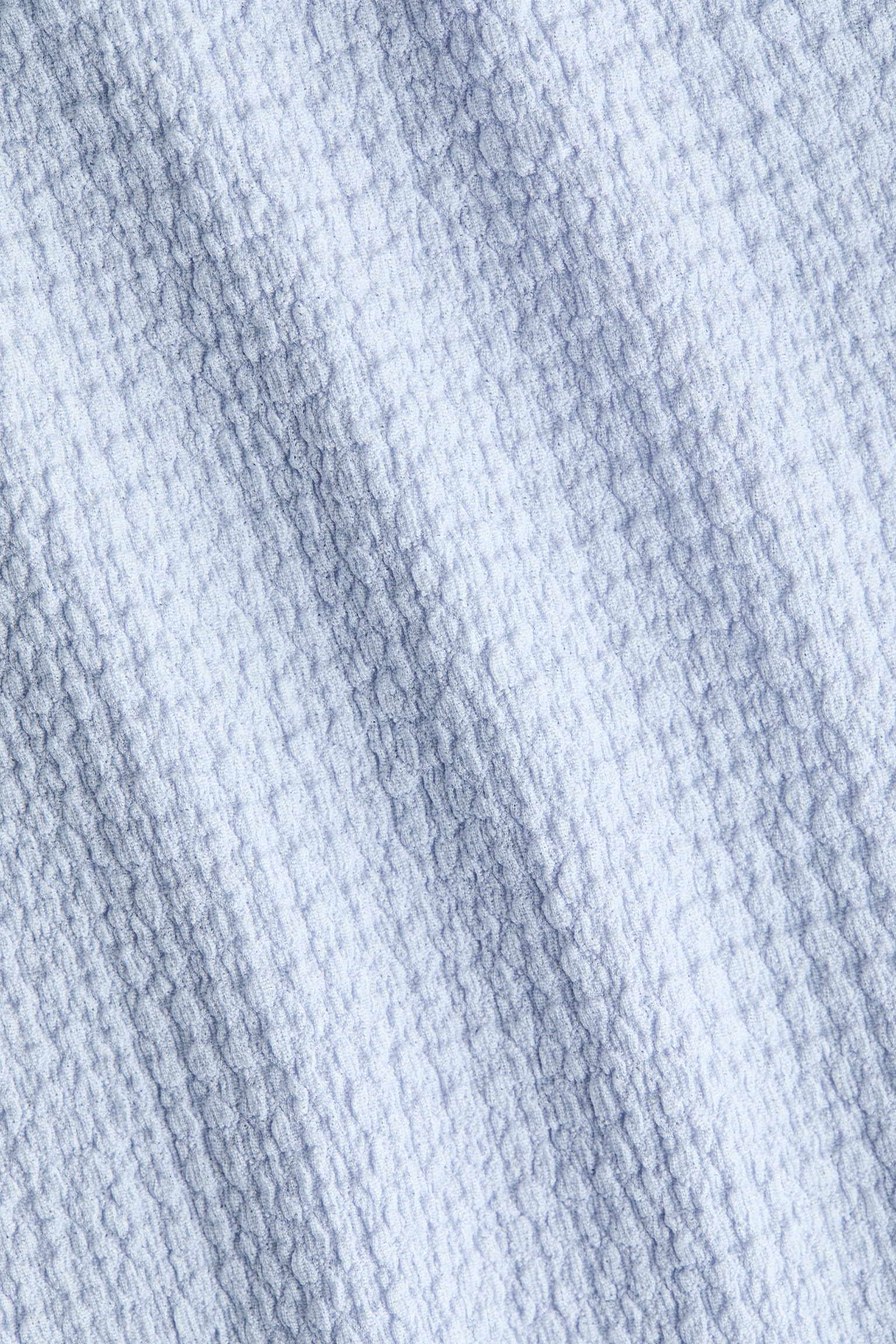 Textured jersey top - Light blue - 3