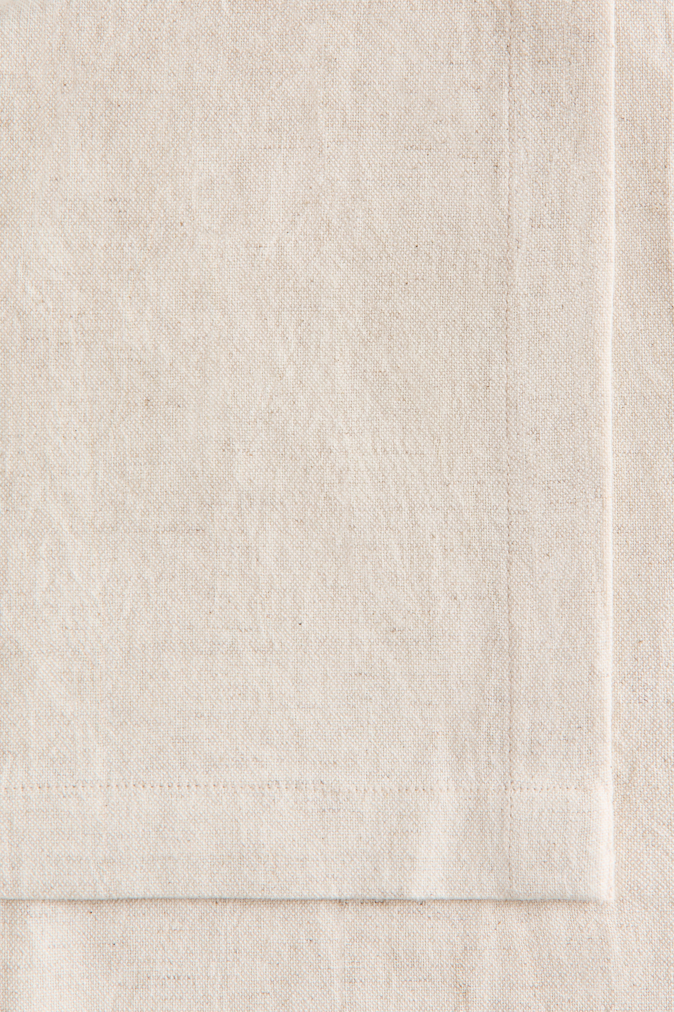 Grösseres Bild ansehen: Linen-blend tablecloth - Light beige - HOME | H&M CH 3