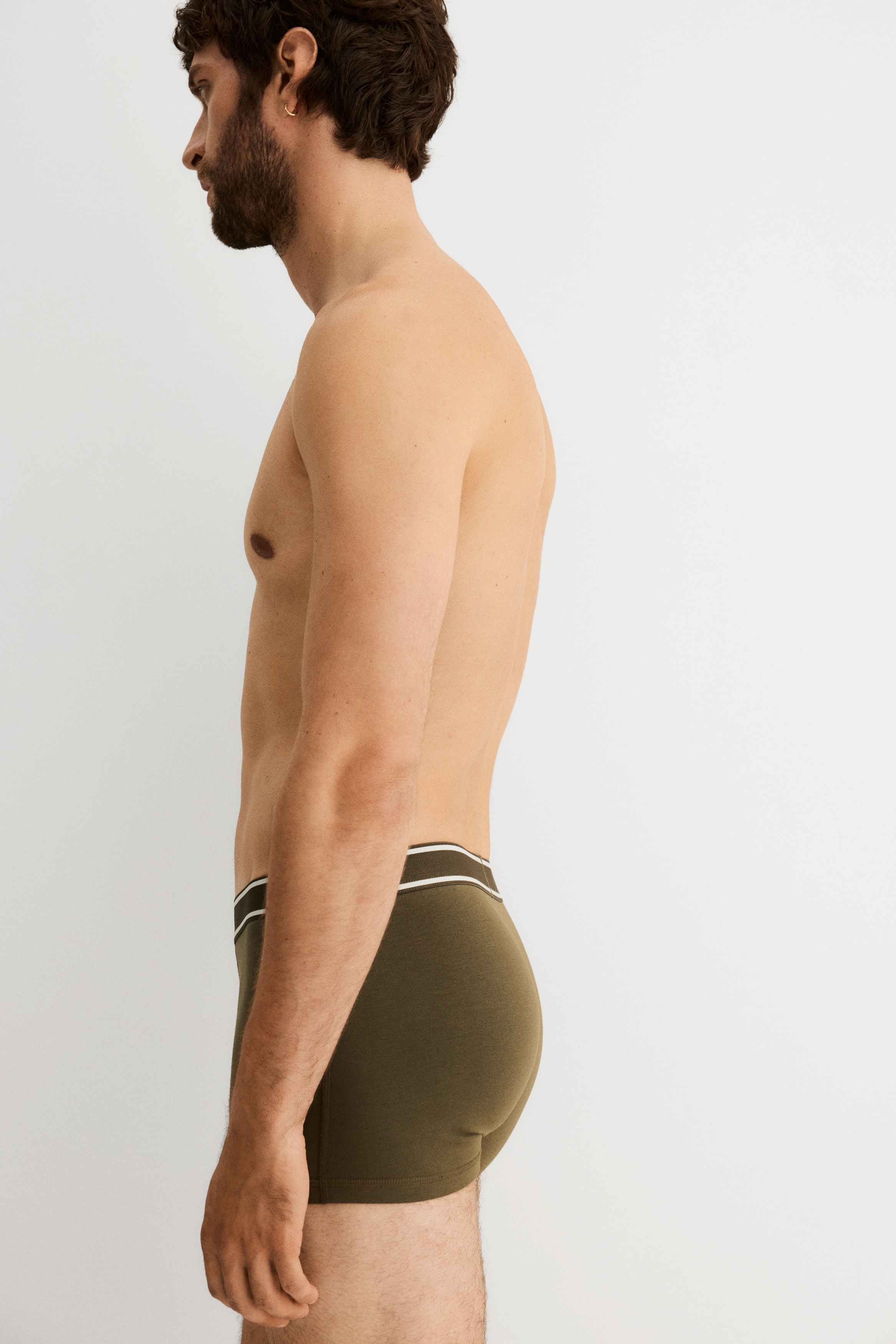 3-pack cotton short trunks