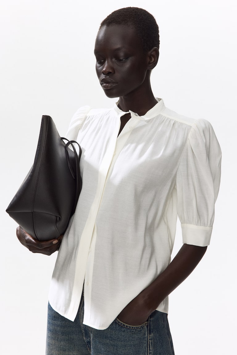 Bluza s puf rukavima