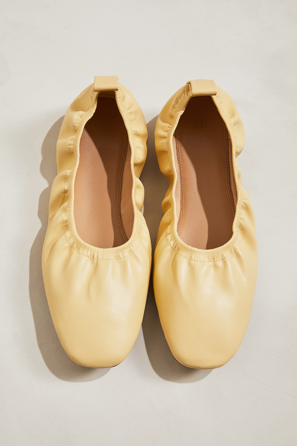 Ballet pumps Light yellow Ladies H&M MY