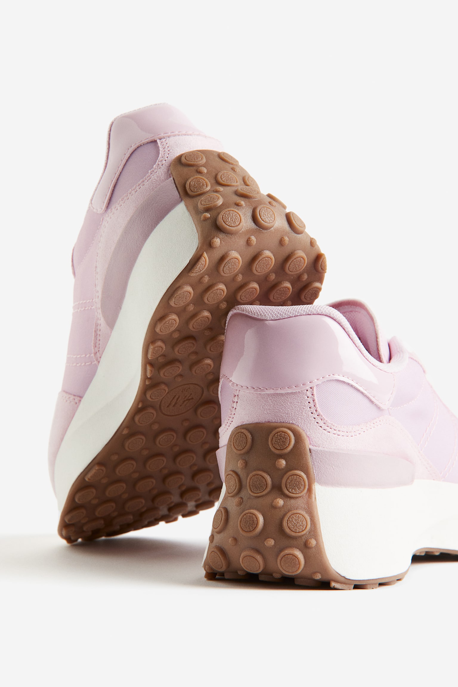 Chunky Sneakers - Light pink/White - 4