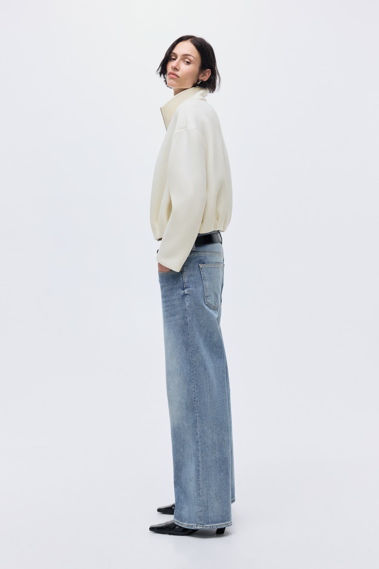 Scuba Fabric Jacket - image 3