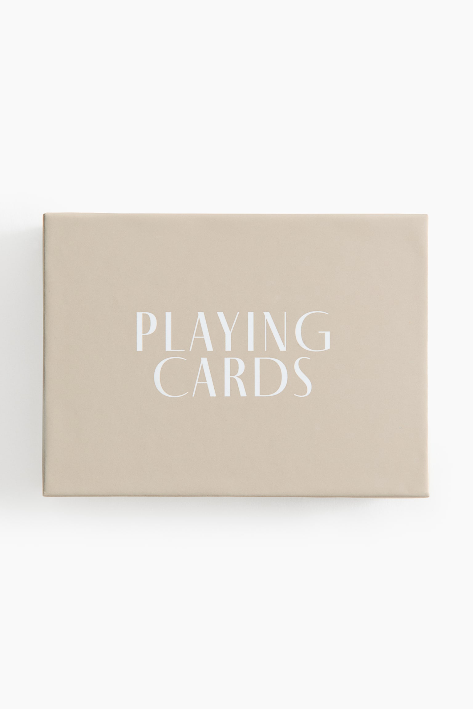 2-Pack Playing Cards - Beige/Blue