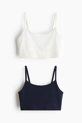 2-pack träningstopp med DryMove™ Seamless