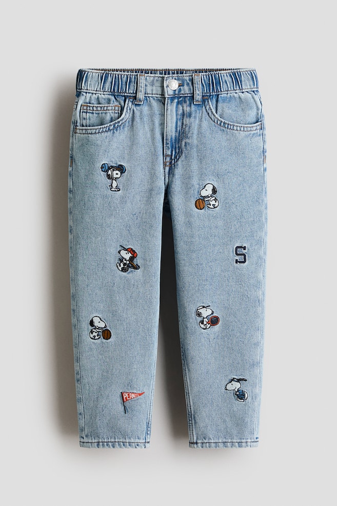 Regular Fit Printed jeans - Denim blue/Snoopy/Light denim grey/Minecraft/Denim grey/Minecraft/Light denim blue/Marvel Comics/Light denim blue/Snoopy - 1