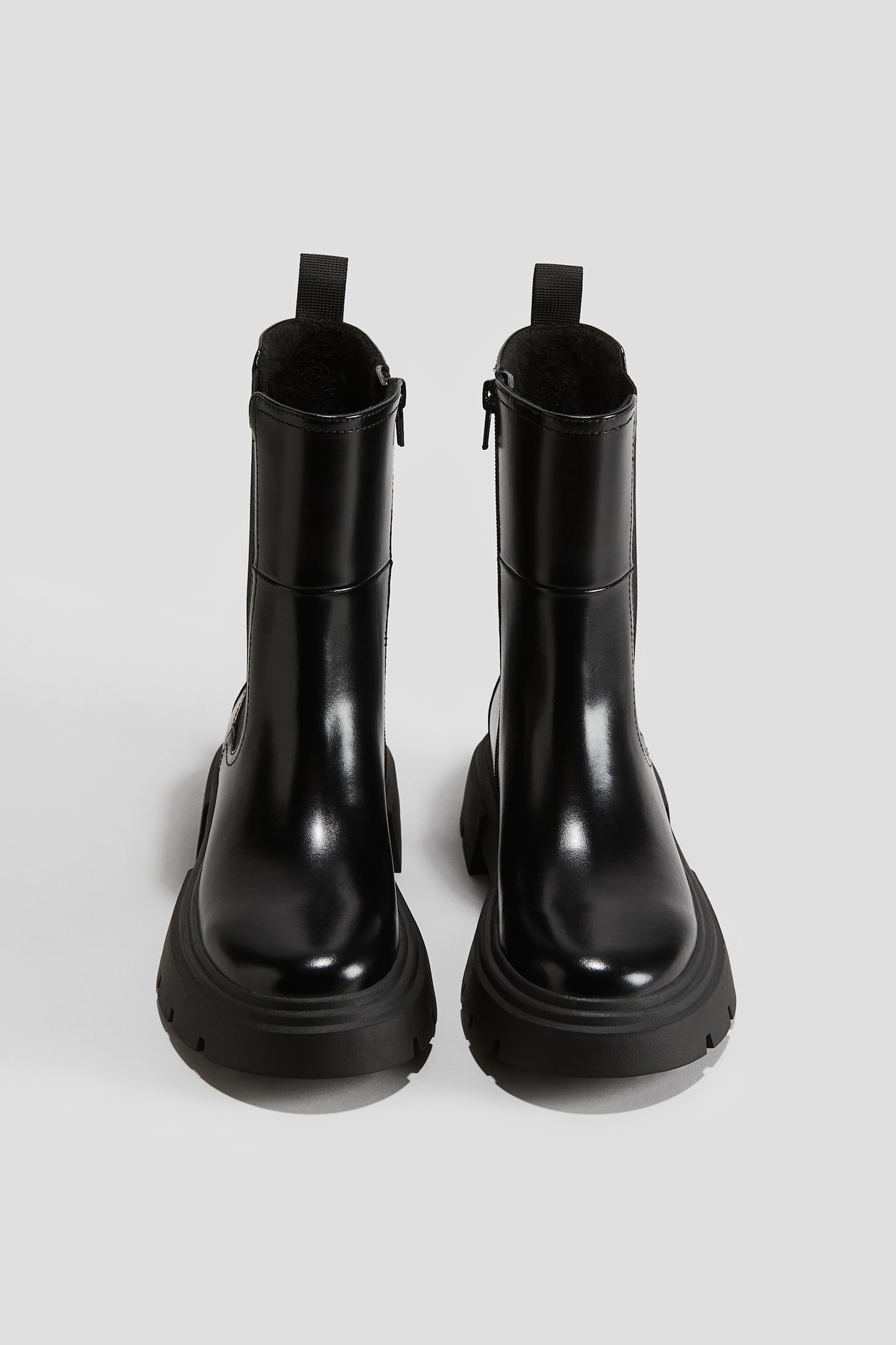 Chunky Chelsea boots - Black - 2