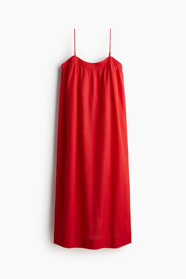 plus size a line dresses for women Shapewear Midi Dress | Built-In Sculpting A-Line Slip