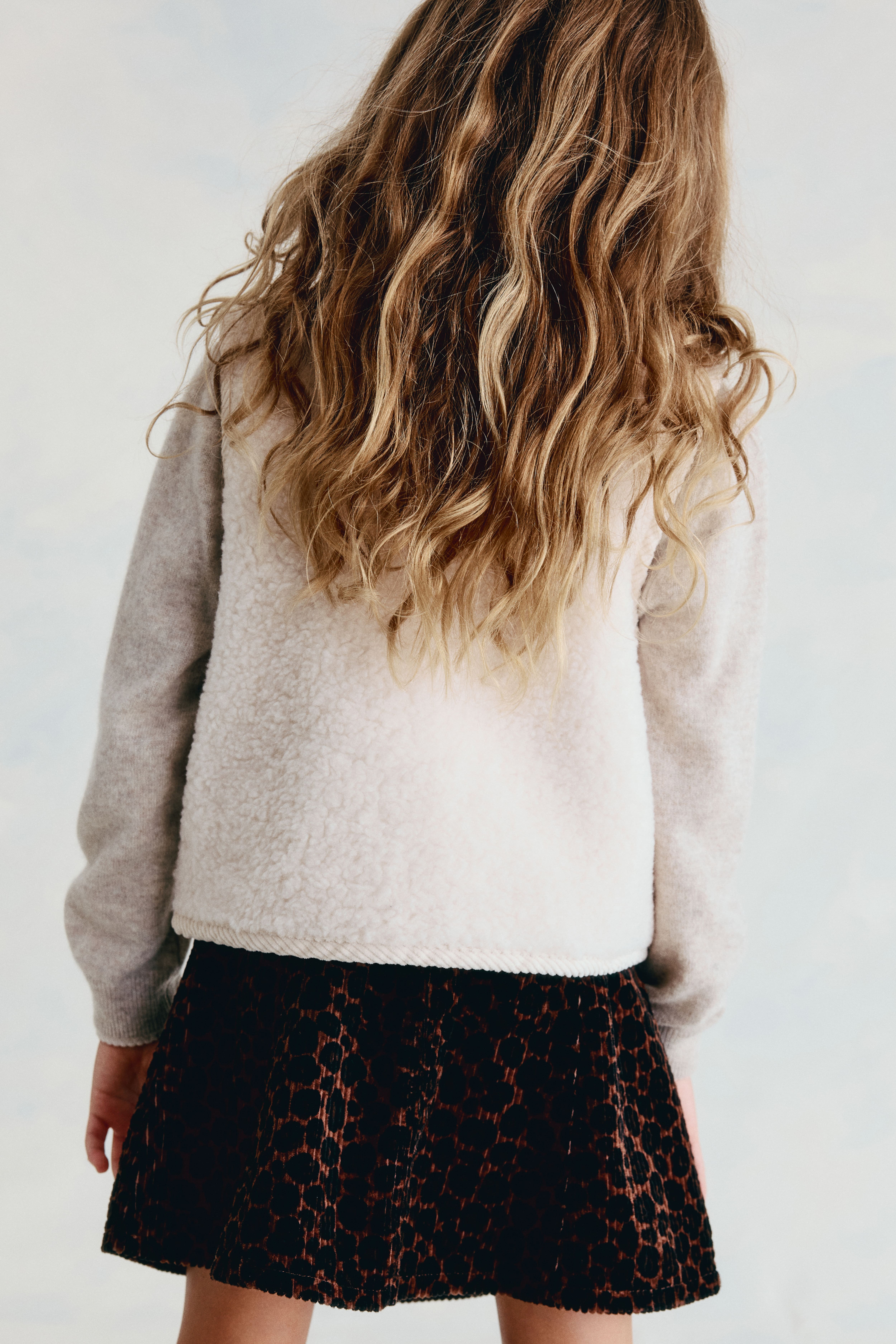 Corduroy A-Line Skirt