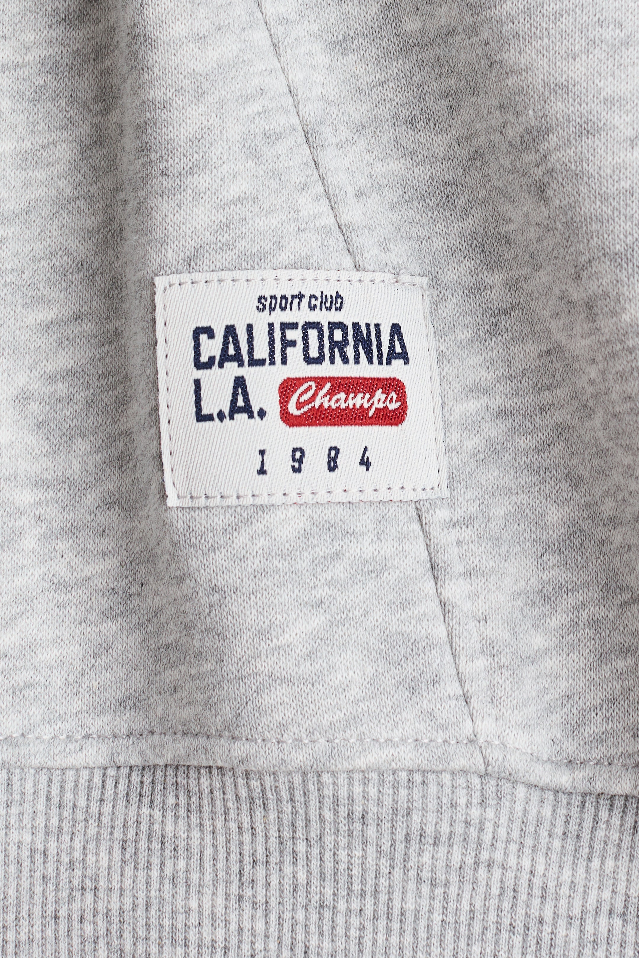 Детские худи H&M Half-Zip Brushed-Inside Sweatshirt — фото 2