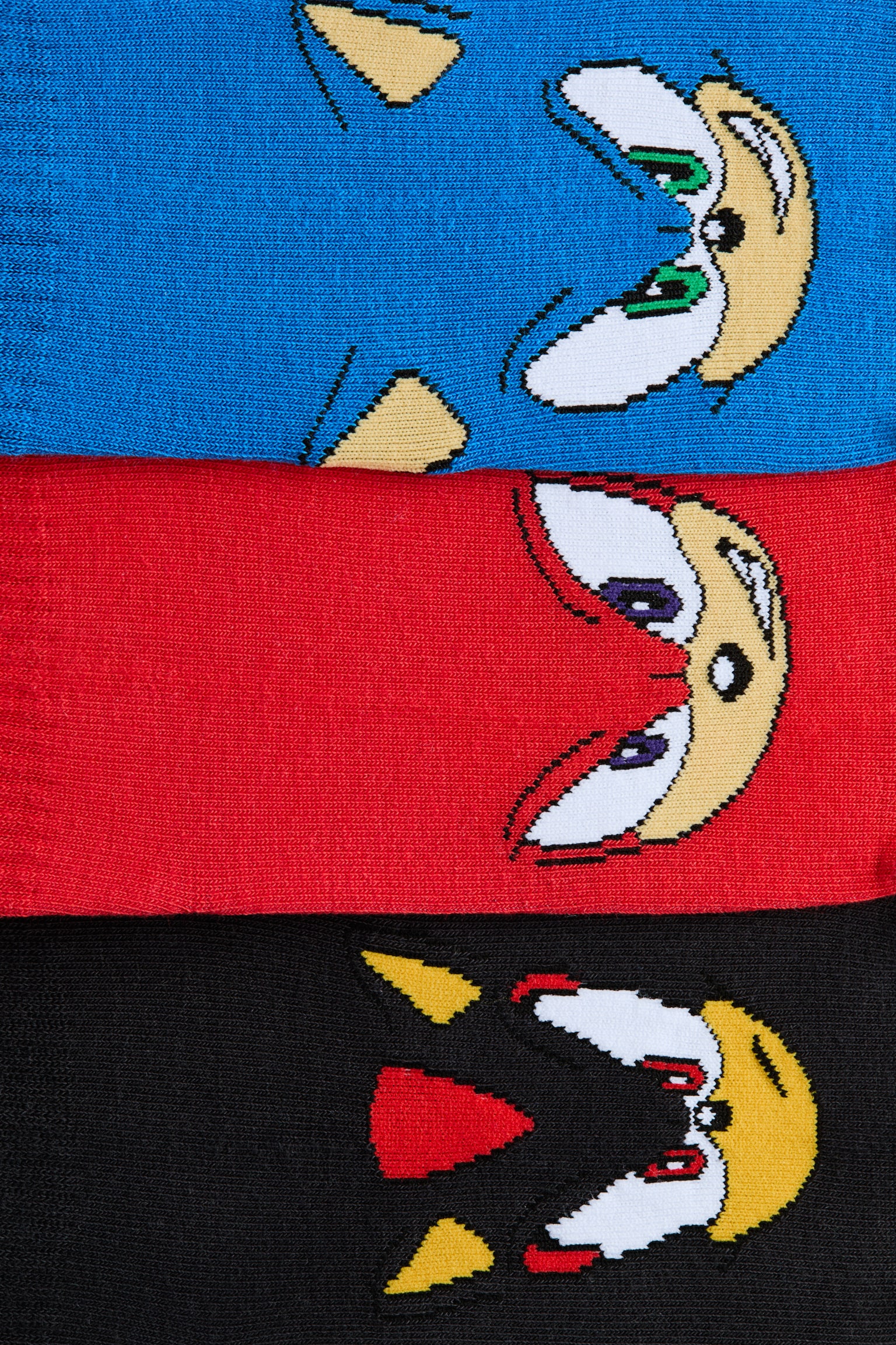 5-pack ankle socks - Bright blue/Sonic the Hedgehog/Dark grey/Jurassic World - 3