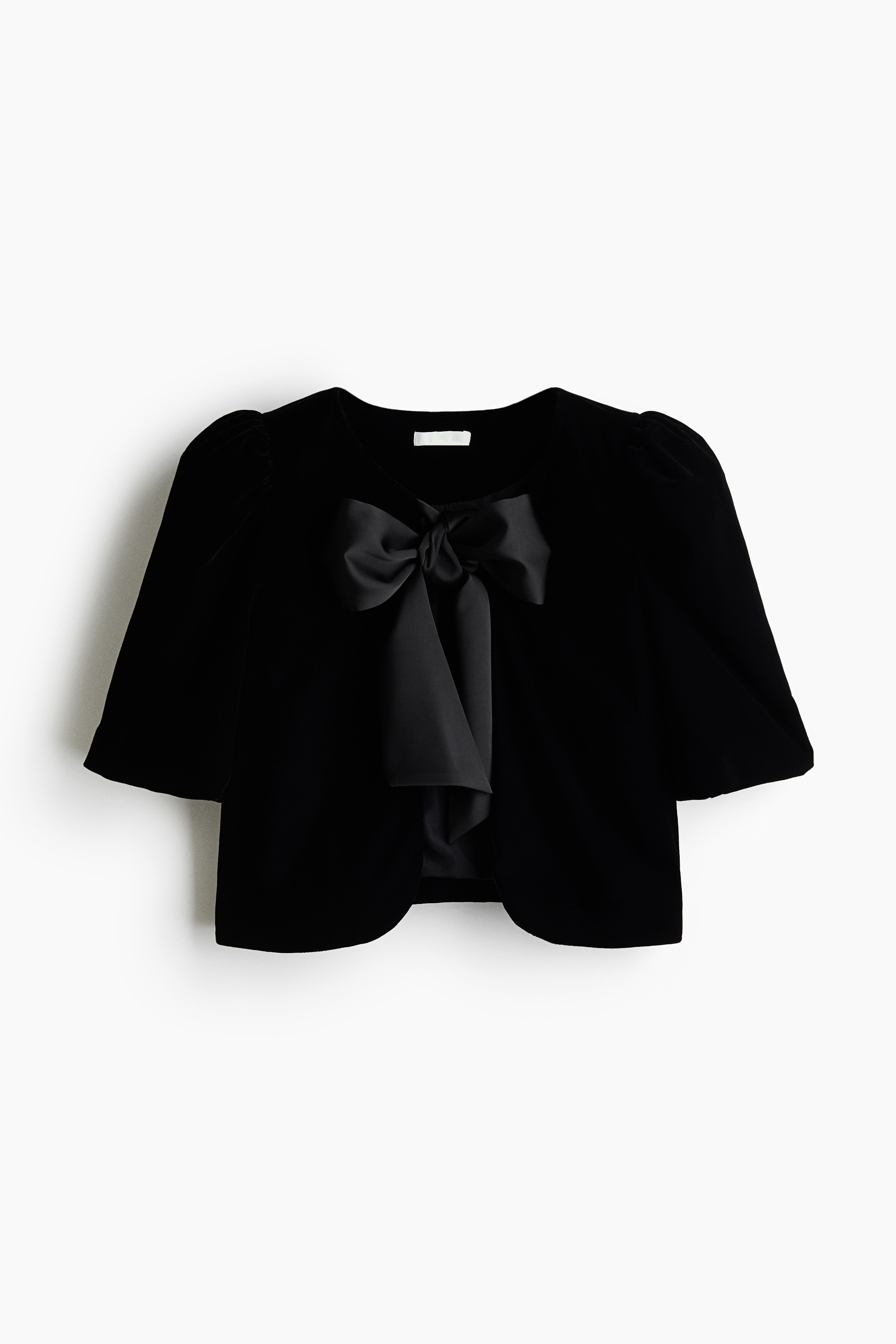 Top con manga puffy