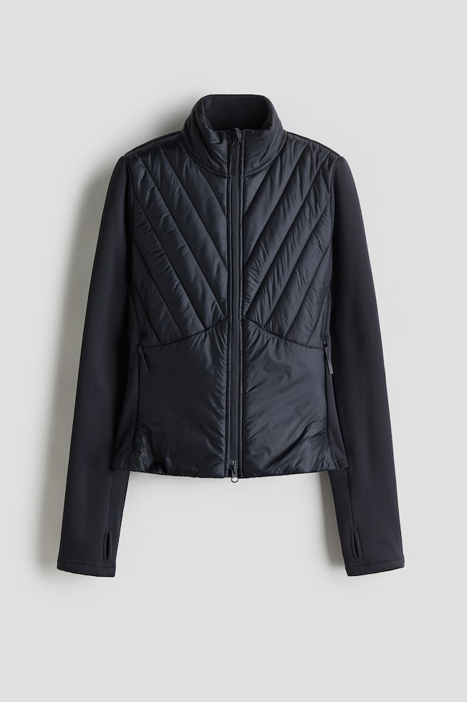 Riding jacket - Navy blue/Black - 1