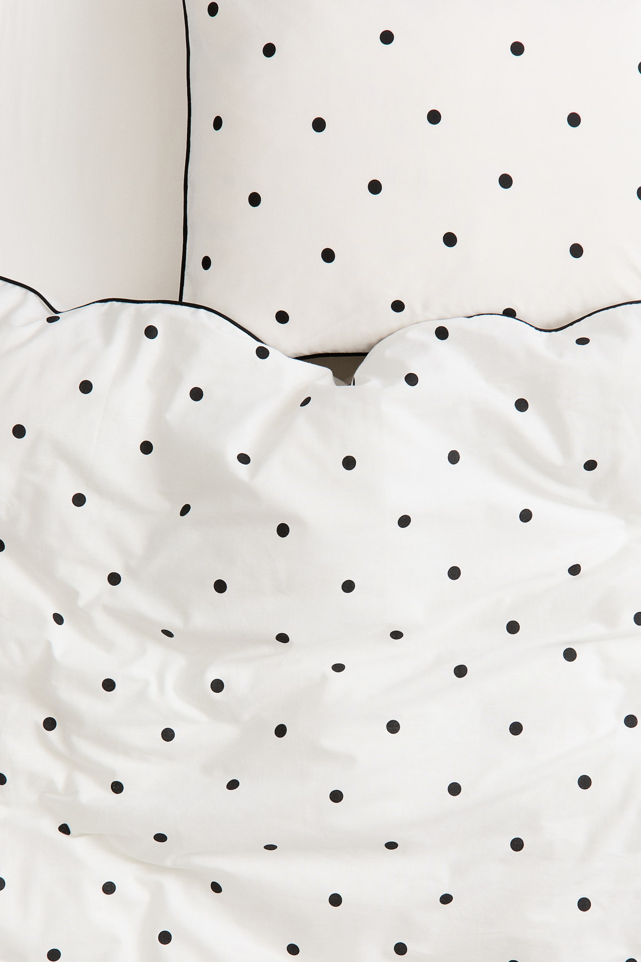 Housse de couette lit simple en coton à motif