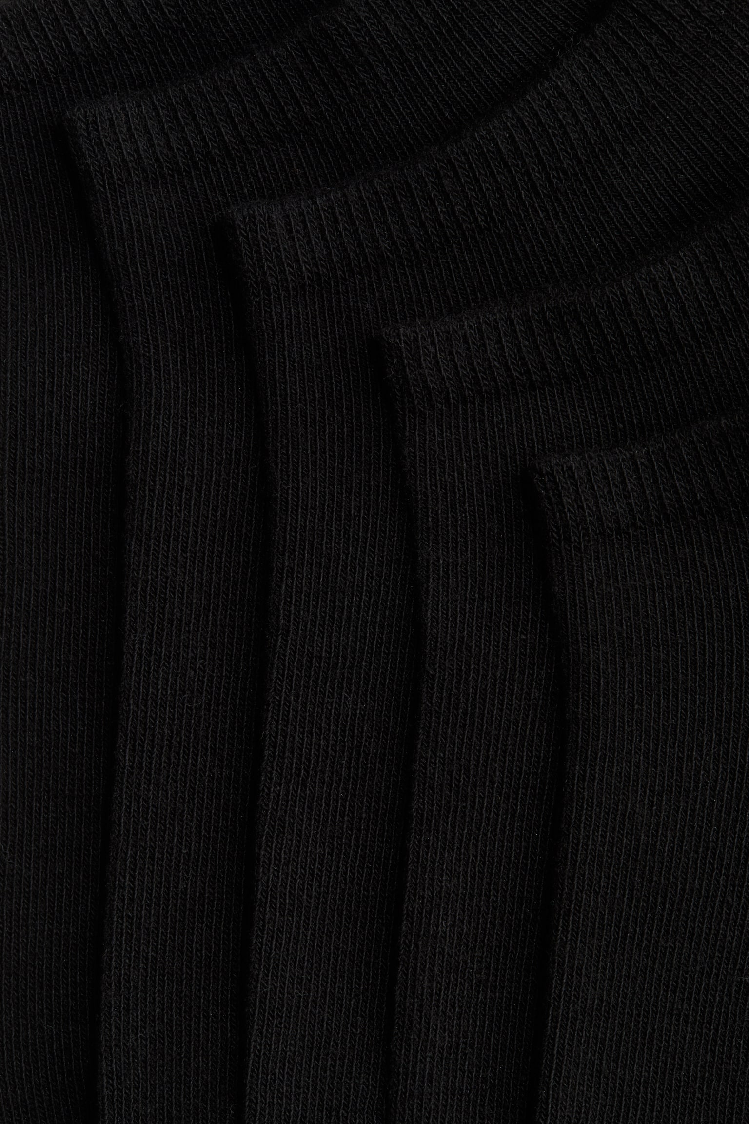 10-pack ankle socks-Black - 2