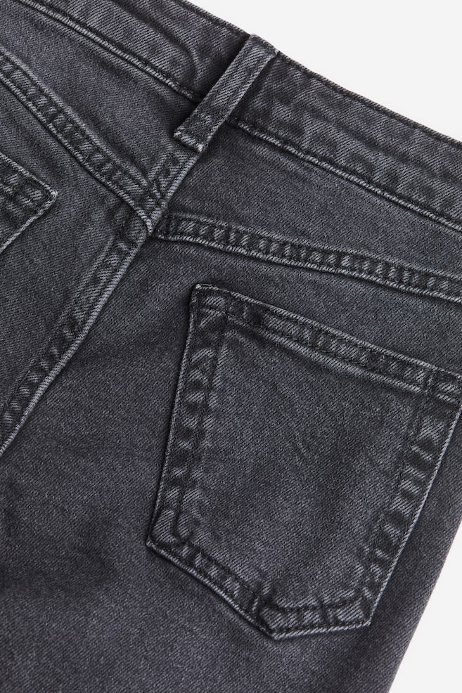 Relaxed Tapered Fit Jeans - Washed black/Light denim blue/Light denim blue/Washed denim blue - 5