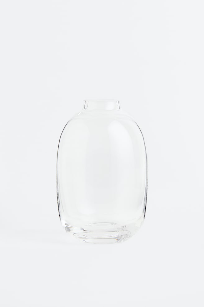 Minivase aus Klarglas - Klarglas/Klarglas/Klarglas - 1