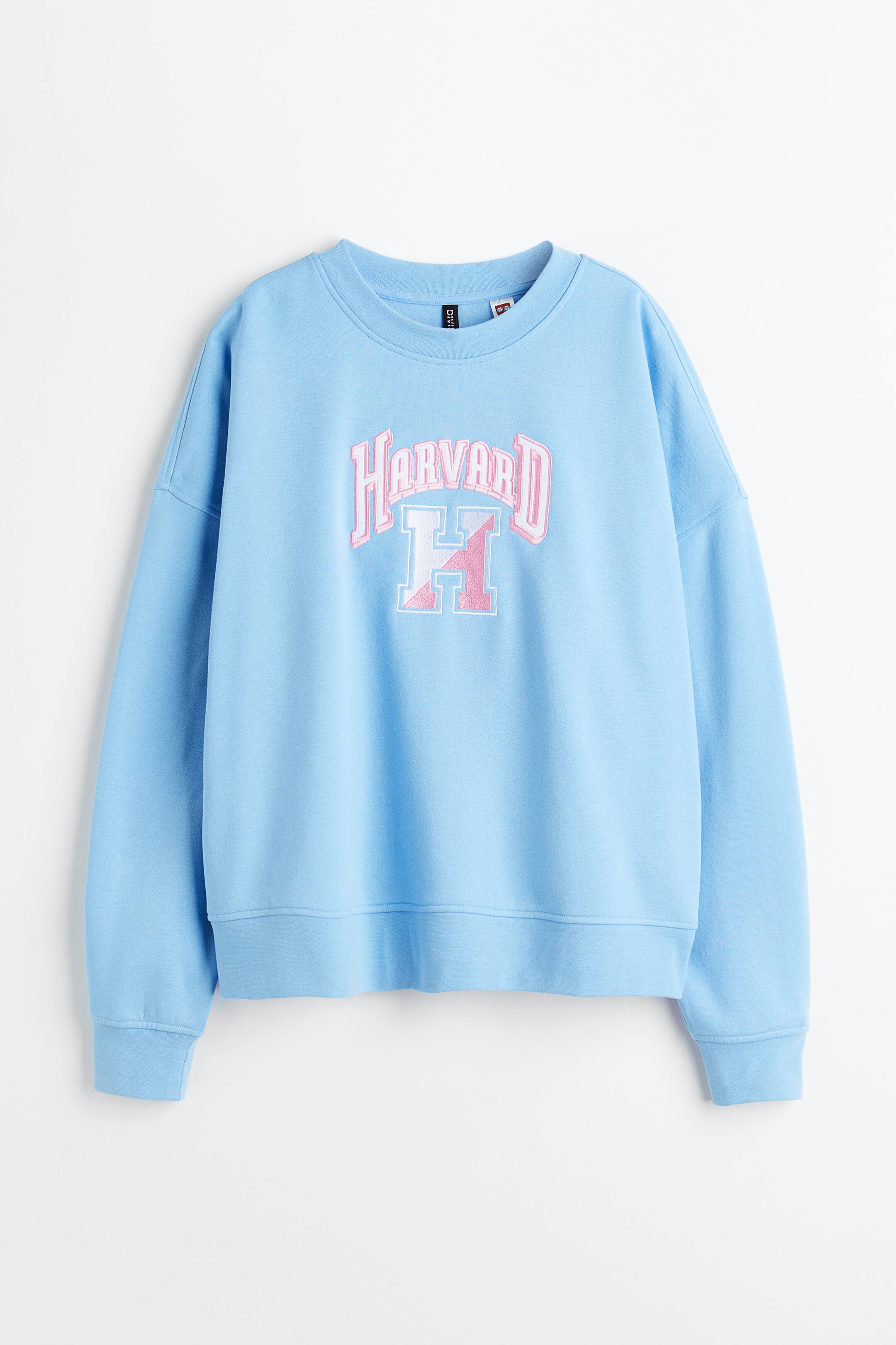 Sweater Oversize Harvard Trui H&m Harvard Trui Dames Oversized