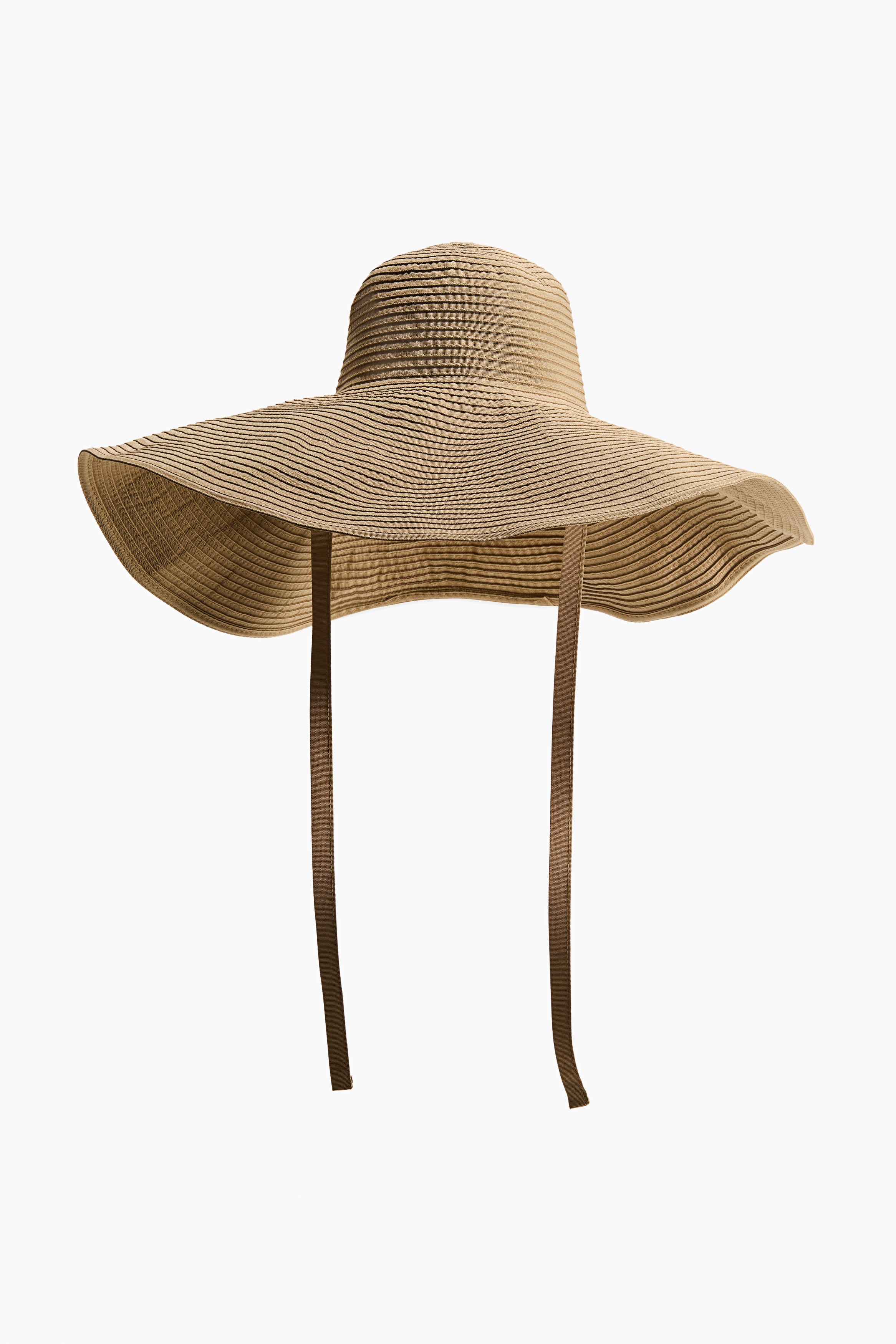Chapeau de soleil - Beige/Noir/Crème