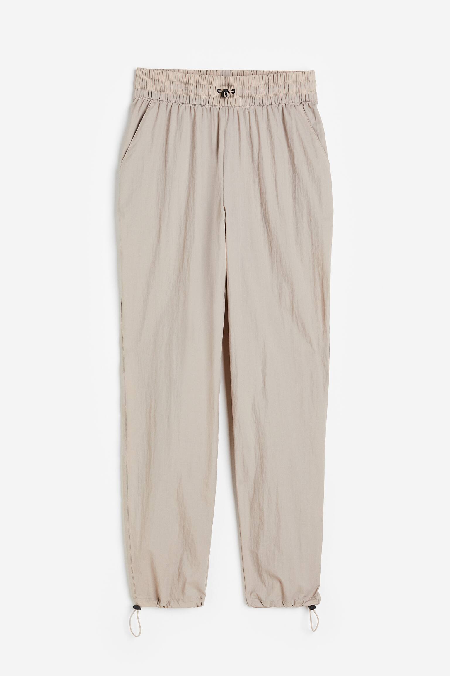 Water Repellent Pants - Light beige/Black - 1