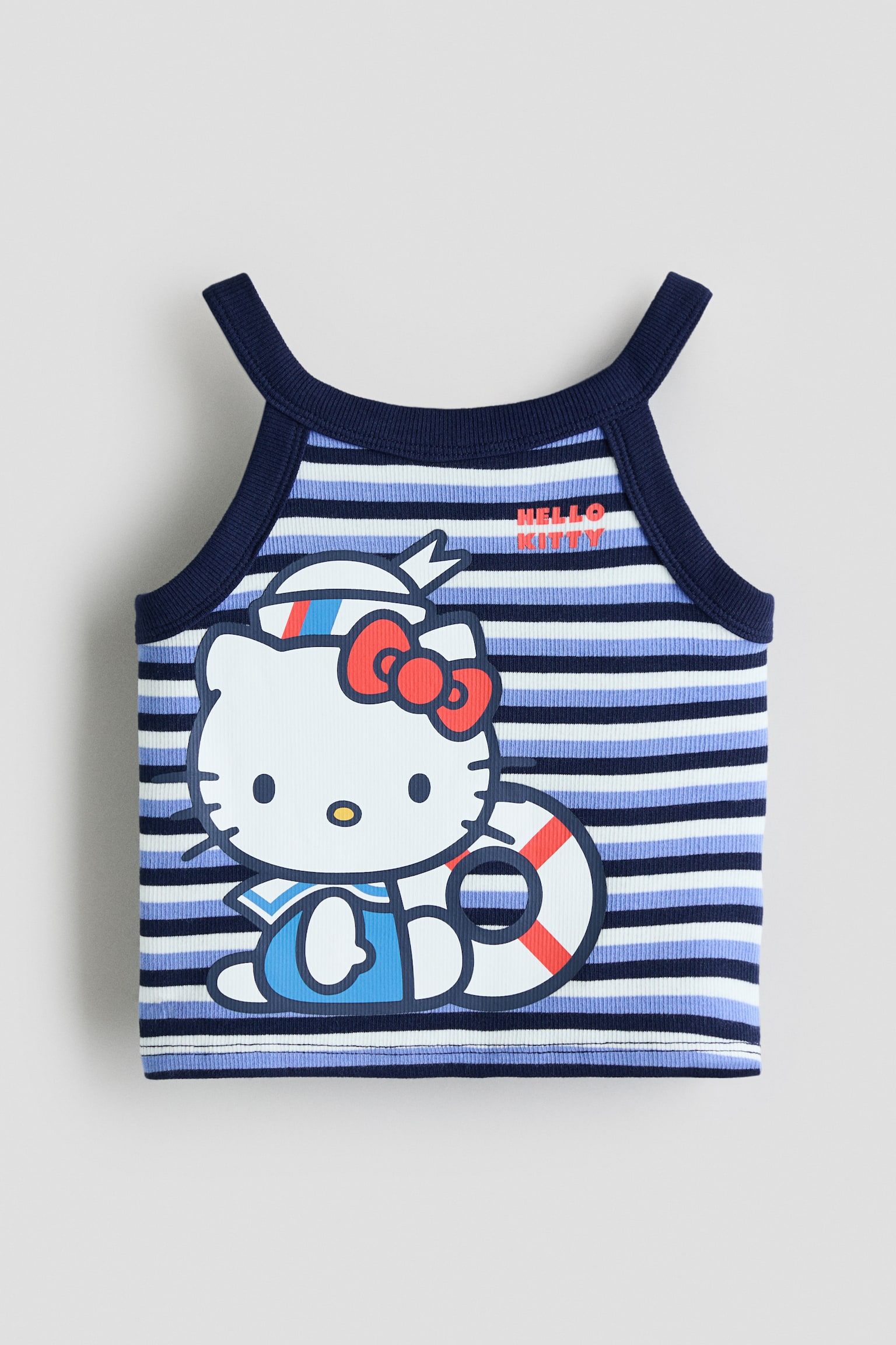 Débardeur côtelé avec motif - Marine/Hello Kitty/Blanc/Hello Kitty/Bleu clair/Cinnamoroll - 1