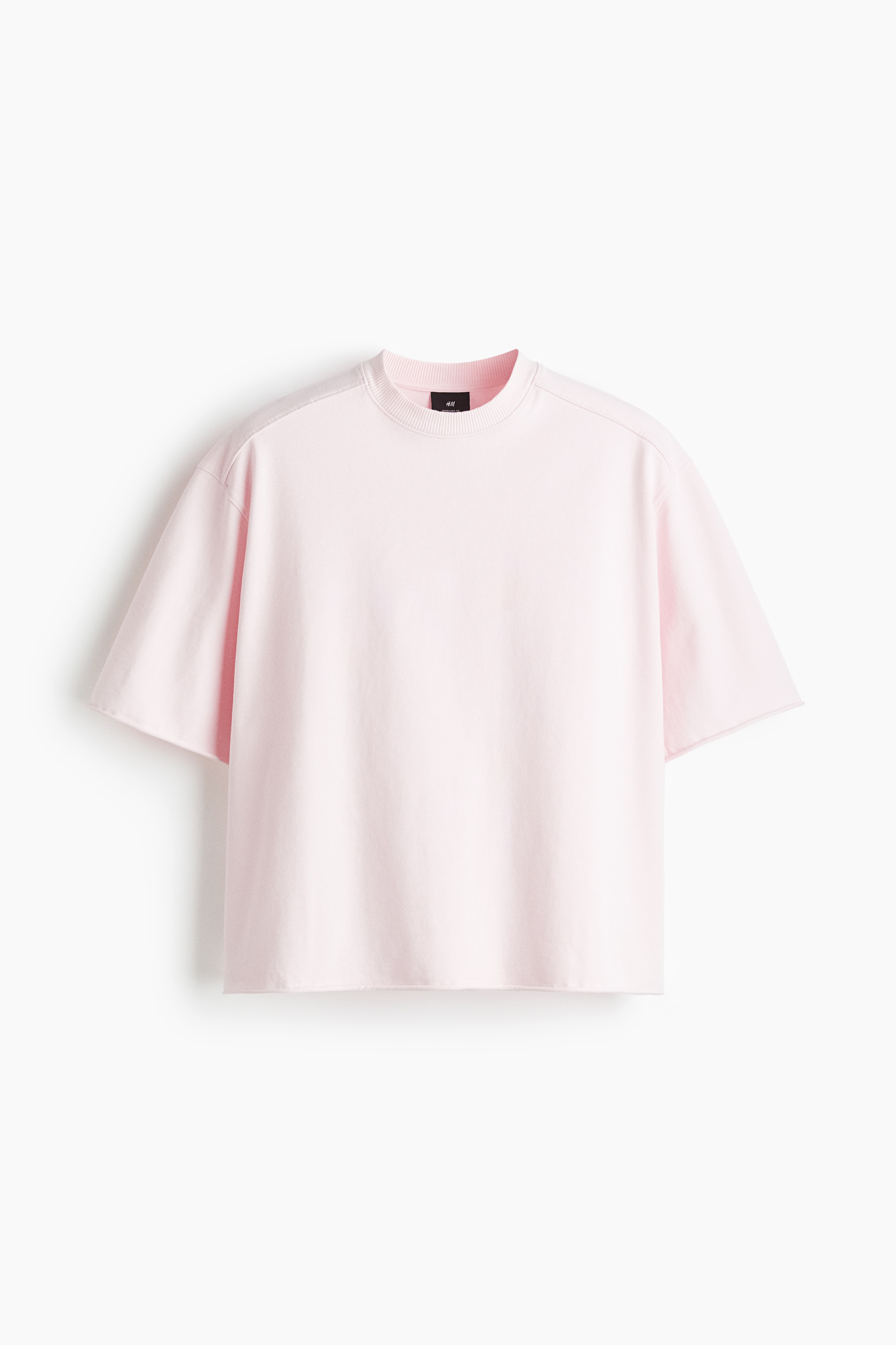 Oversized Fit T-shirt - Light pink/Light blue/White/Black