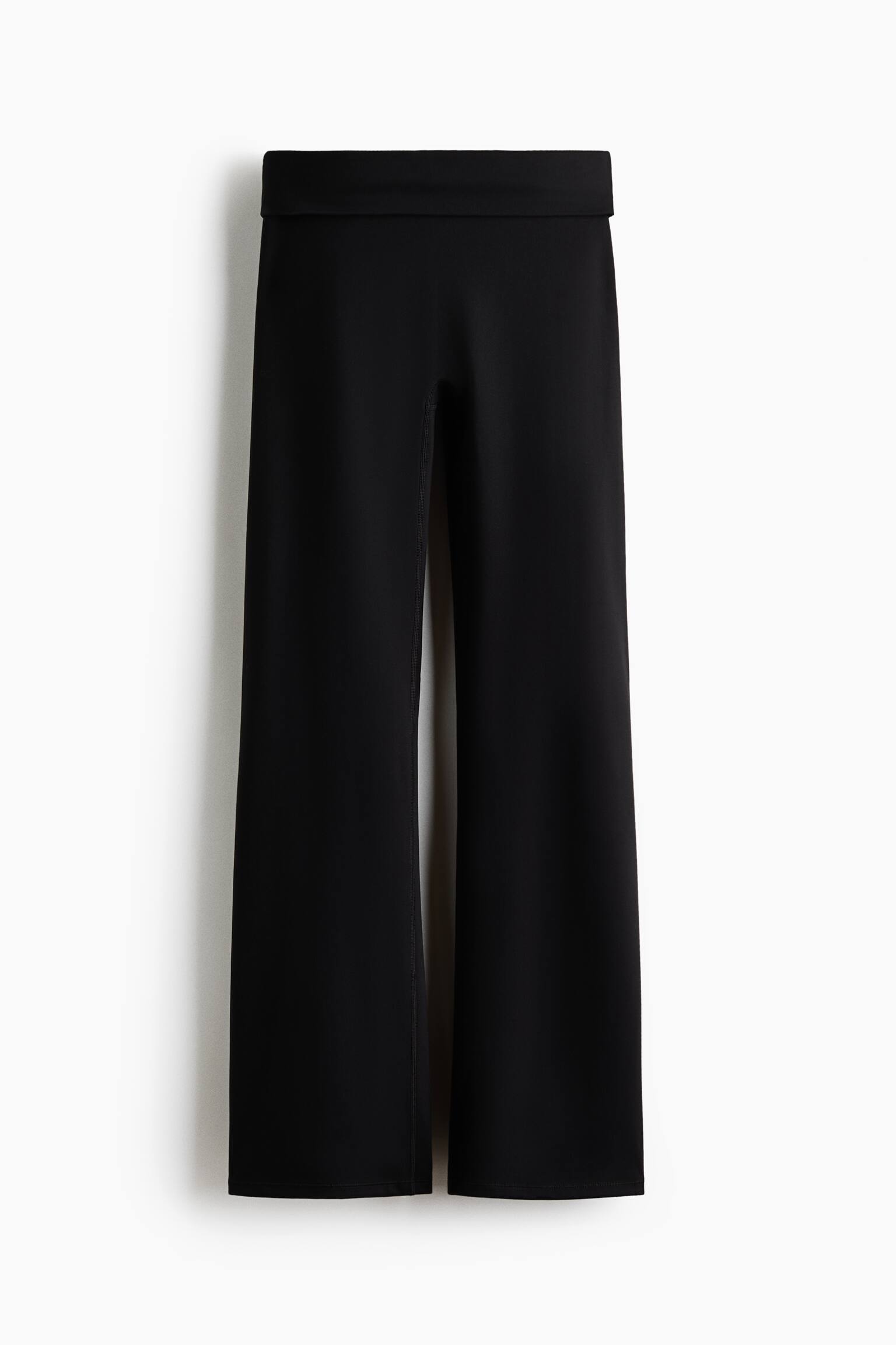 Flared Yoga leggings with SoftMove™ - Black - 1