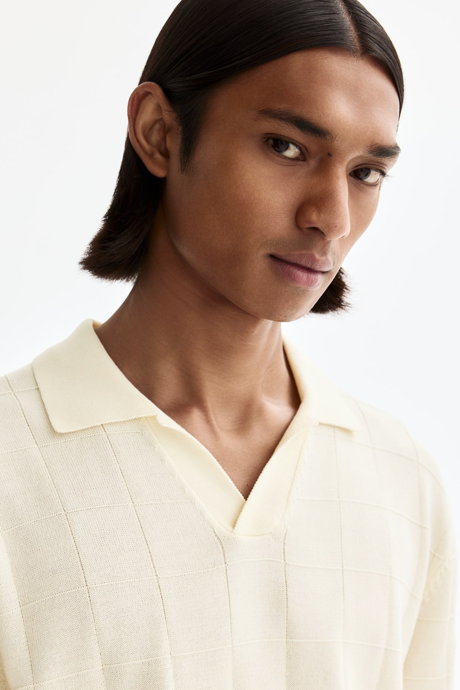 Regular Fit Polo shirt - Cream/Dark green - 6