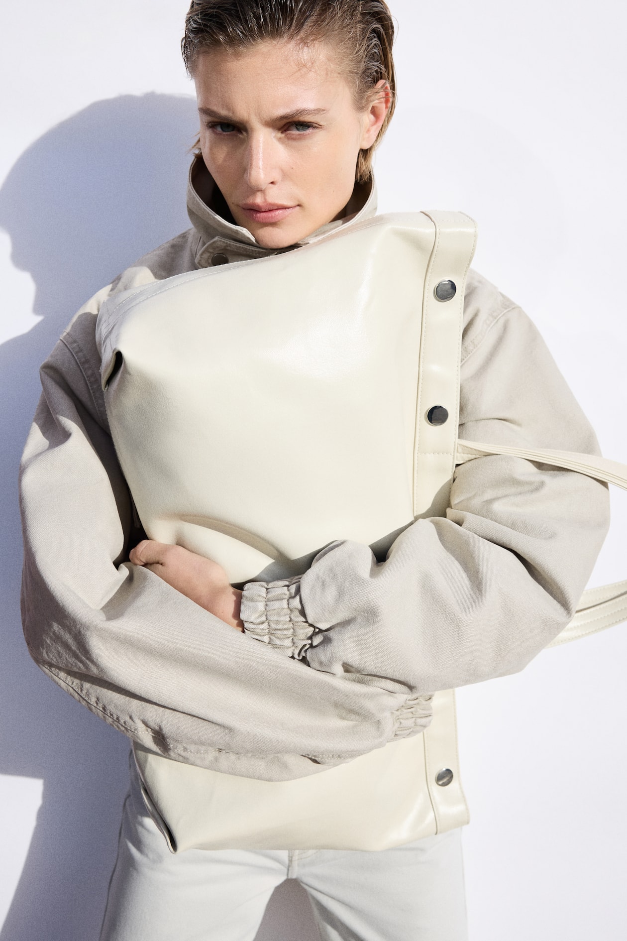 Padded Canvas Jacket - image 4