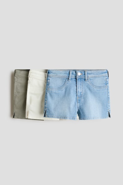 デニムショートパンツ 3枚セット