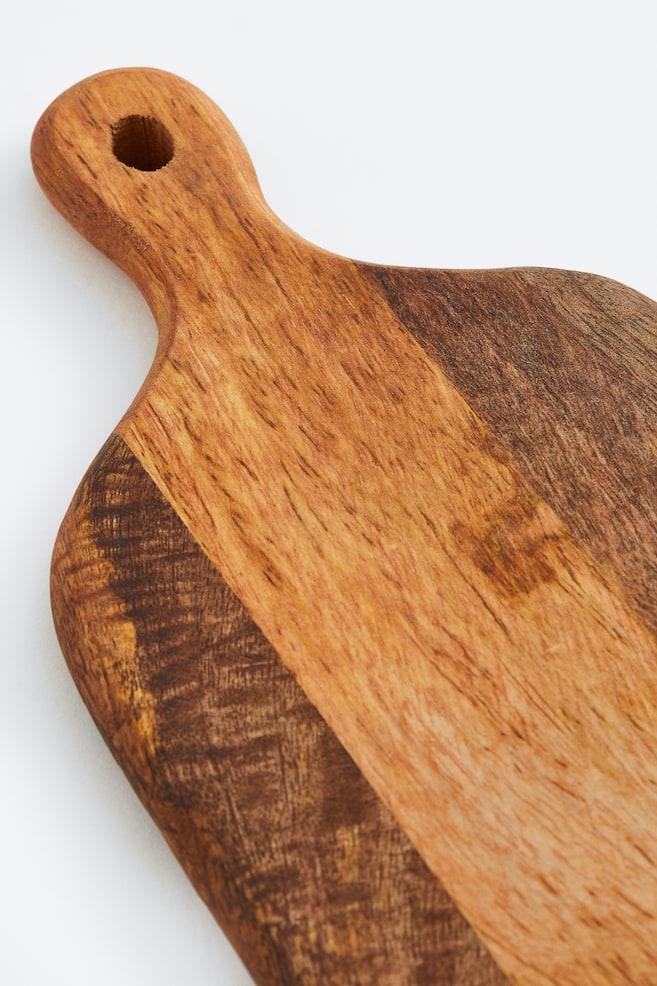 Small wooden chopping board - Light beige/Mango wood - 2