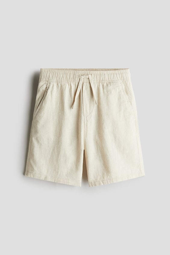 Детские шорты H&M Linen-Blend Shorts