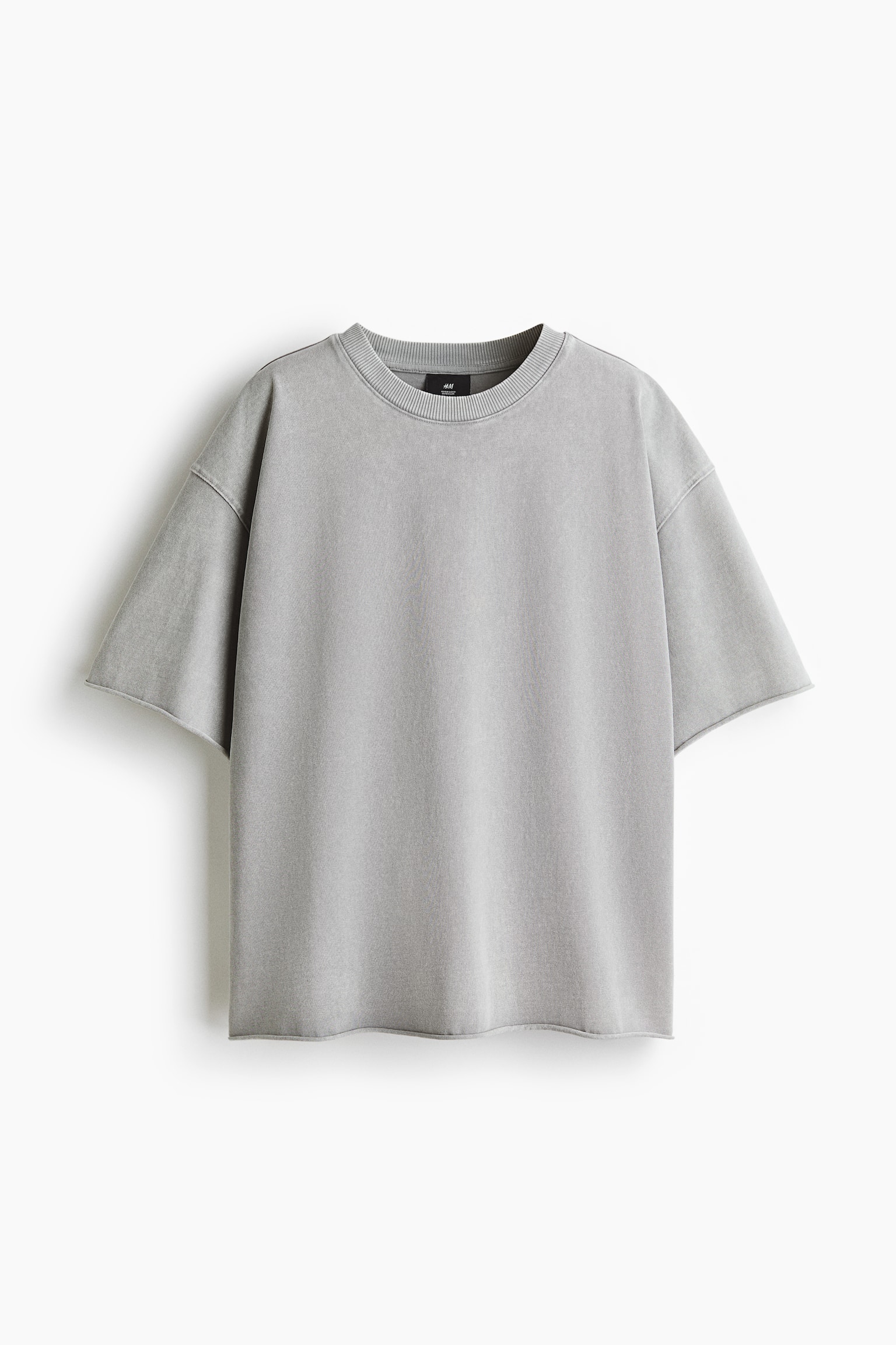 Oversized Fit Boxy-style t-shirt - Gray/Dark brown/Reality Bites/Yellow/California/Dark blue/California