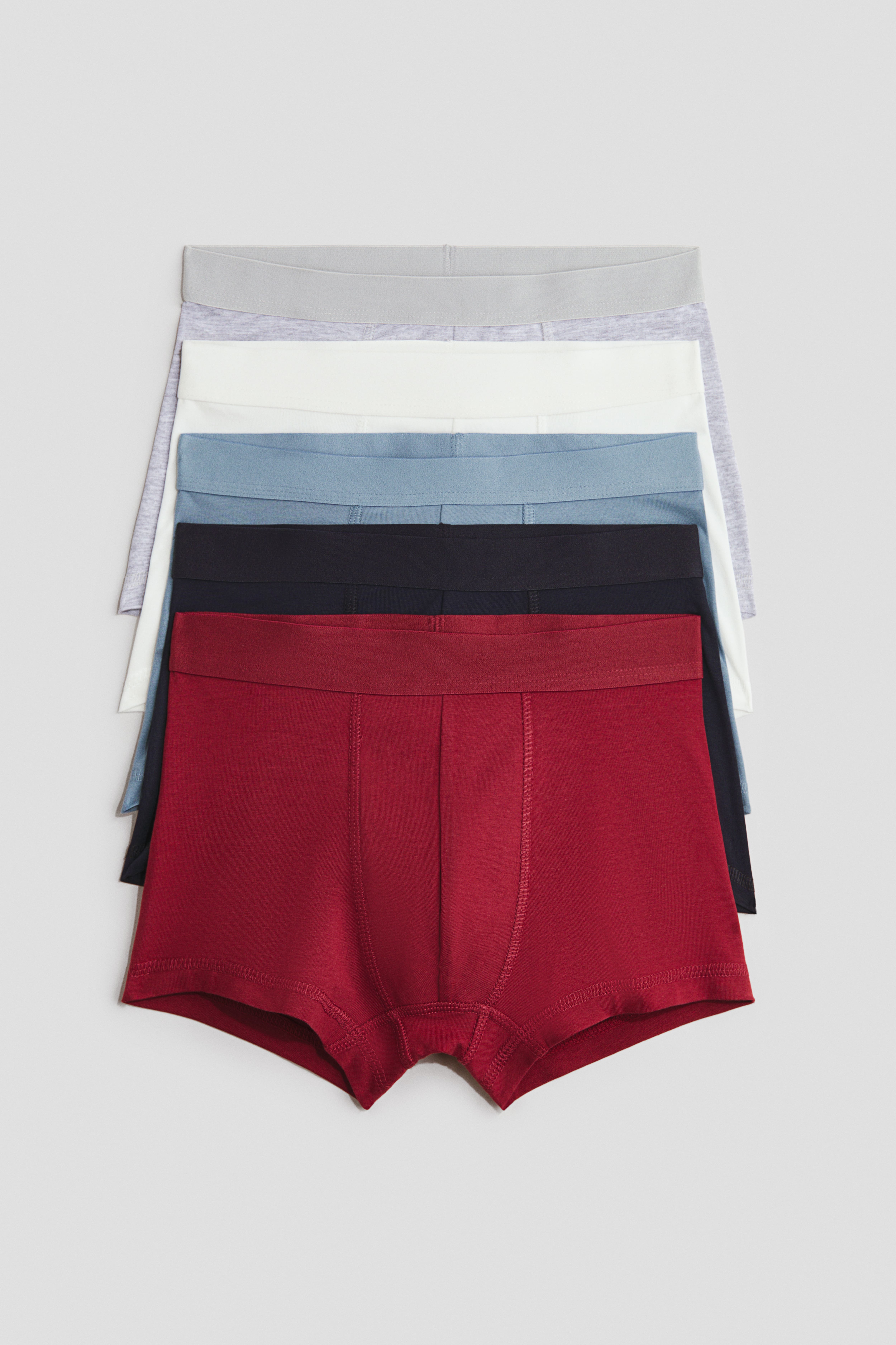Lot de 5 caleçons en coton