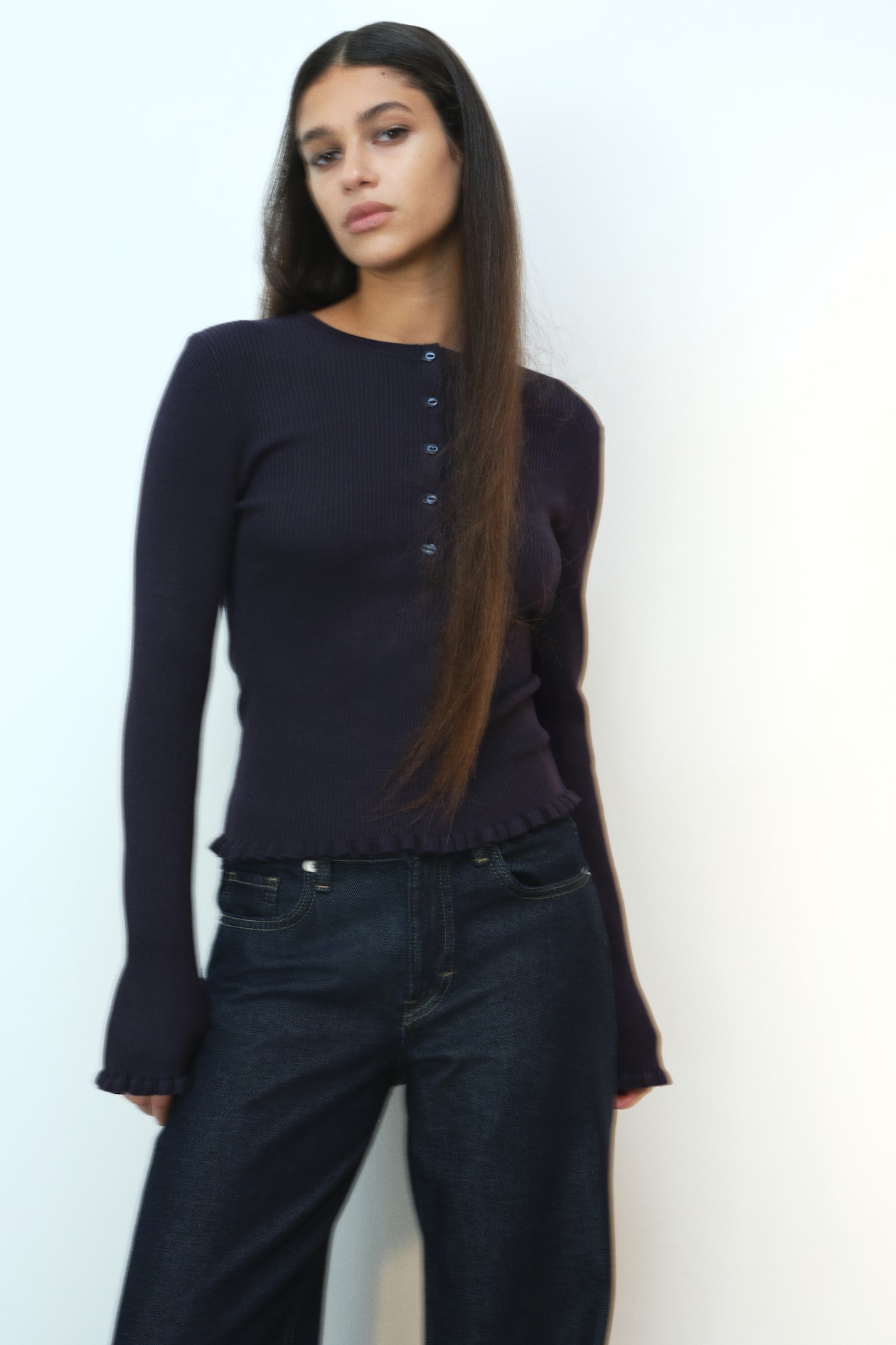 Rib-Knit Top