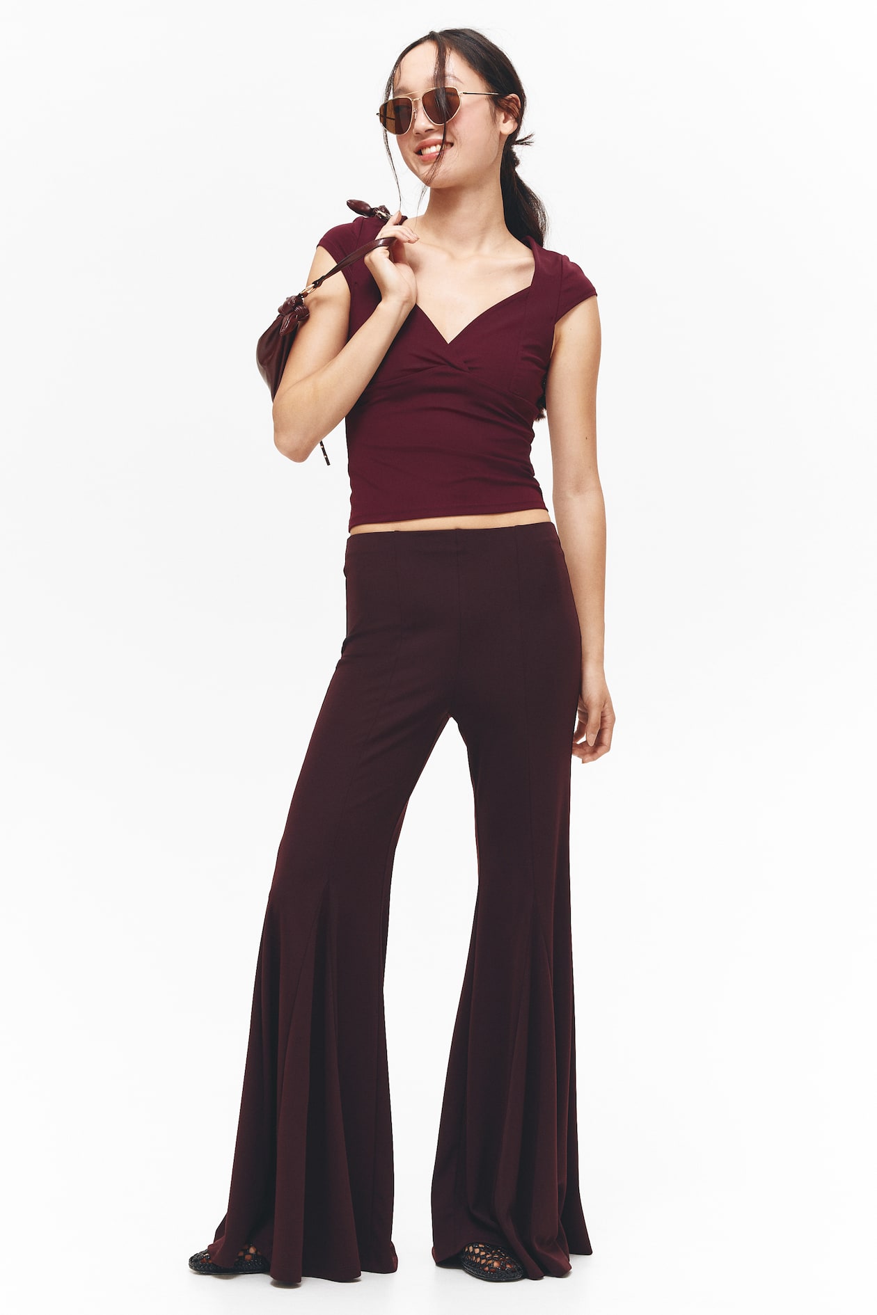 Cap-Sleeved Top - image 3