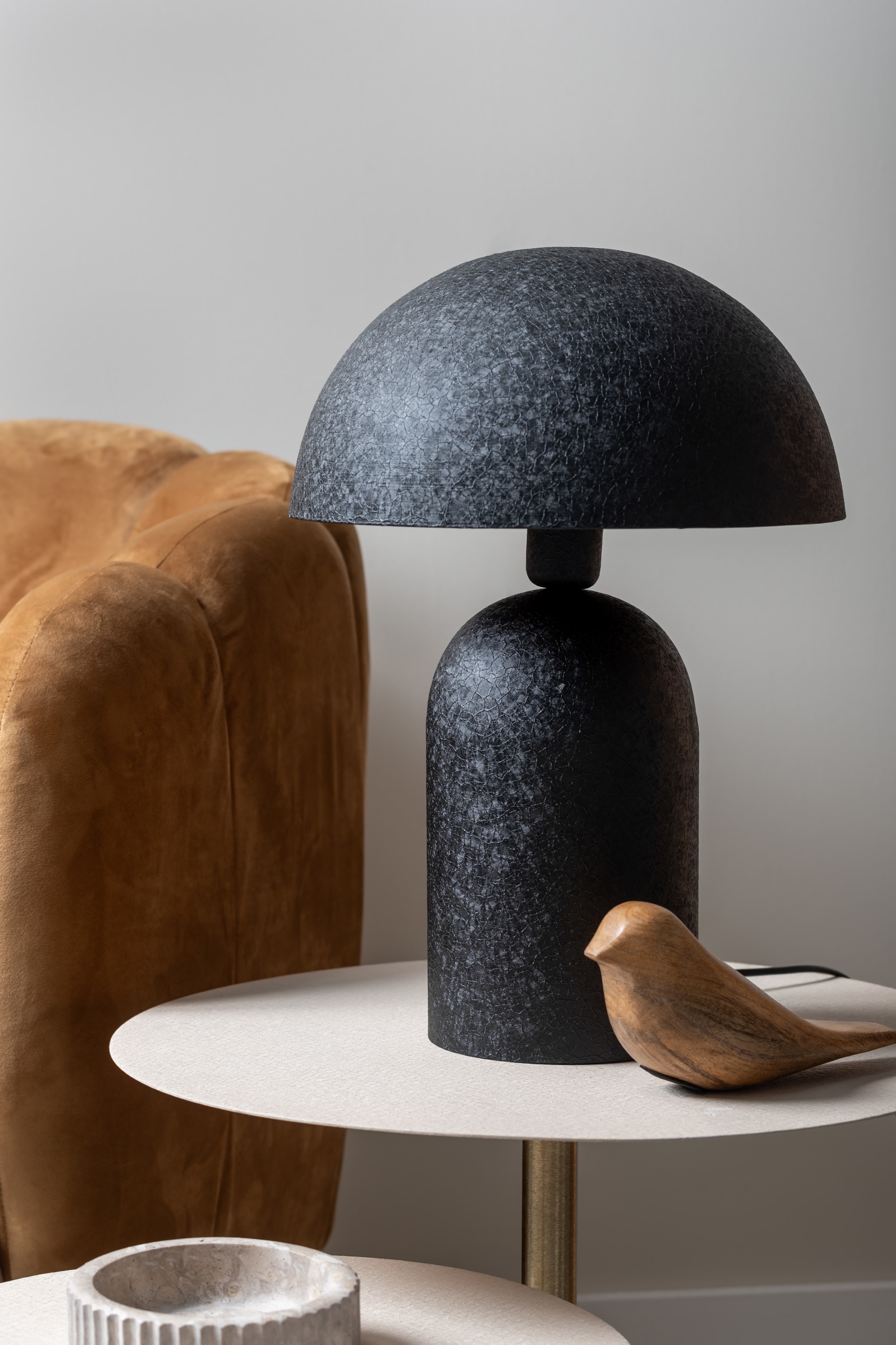 Boaz Large Tafellamp - Zwart