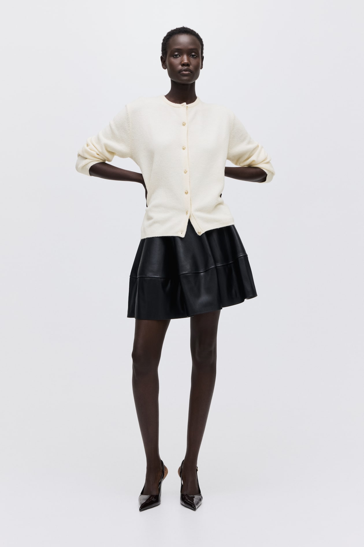 Fine-Knit Cardigan - image 4