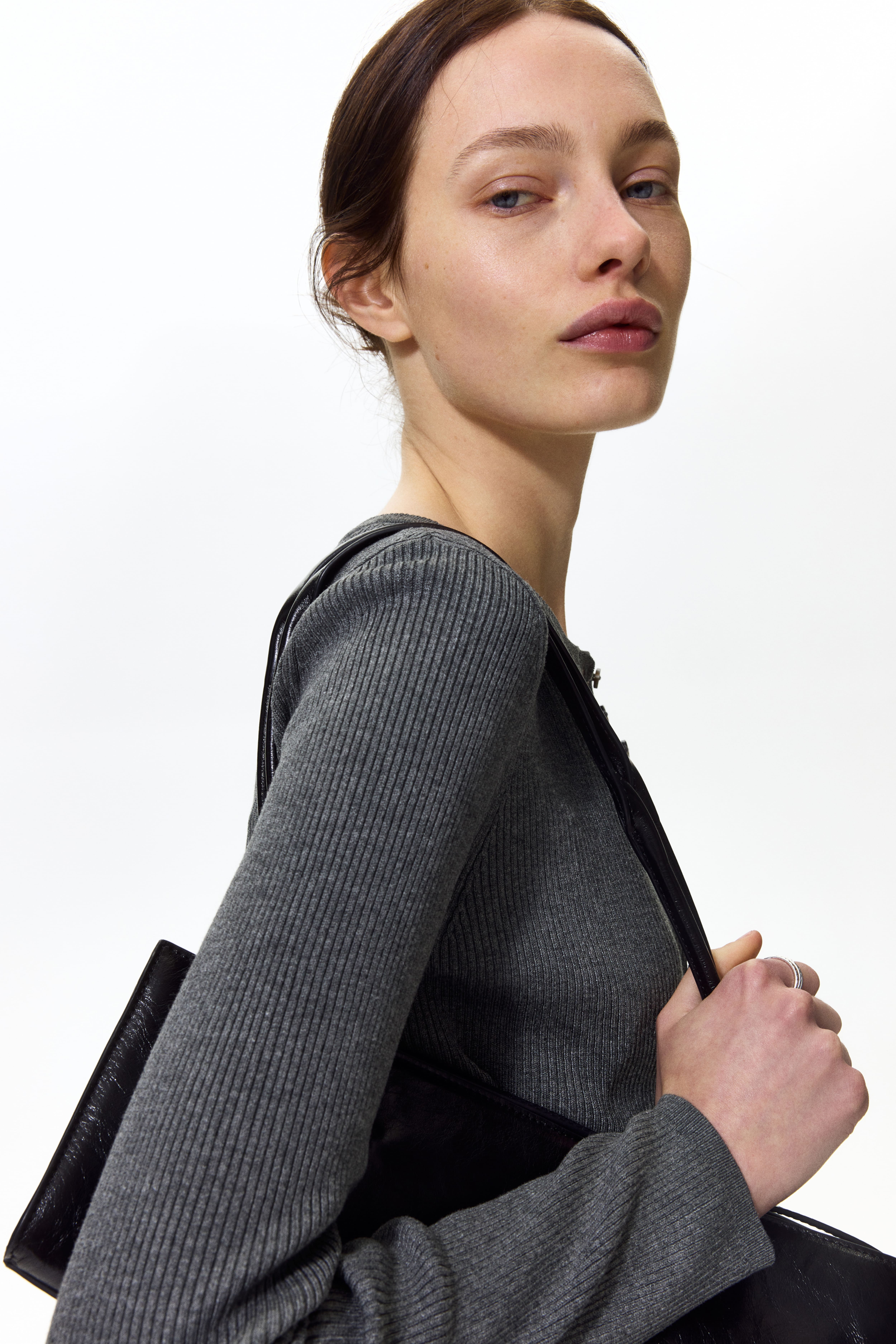 Ribbed Cardigan